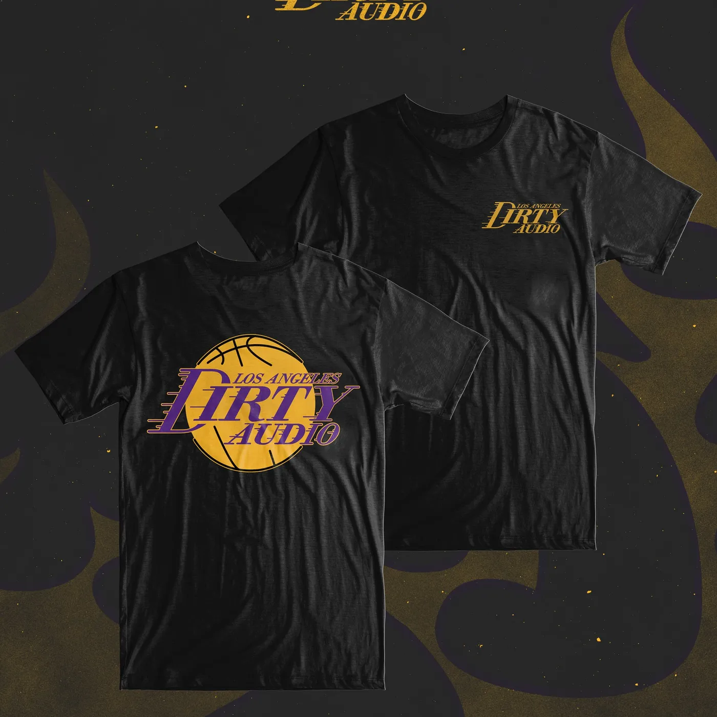 DIRTY AUDIO LAKESHOW TEE S/S (BLACK)