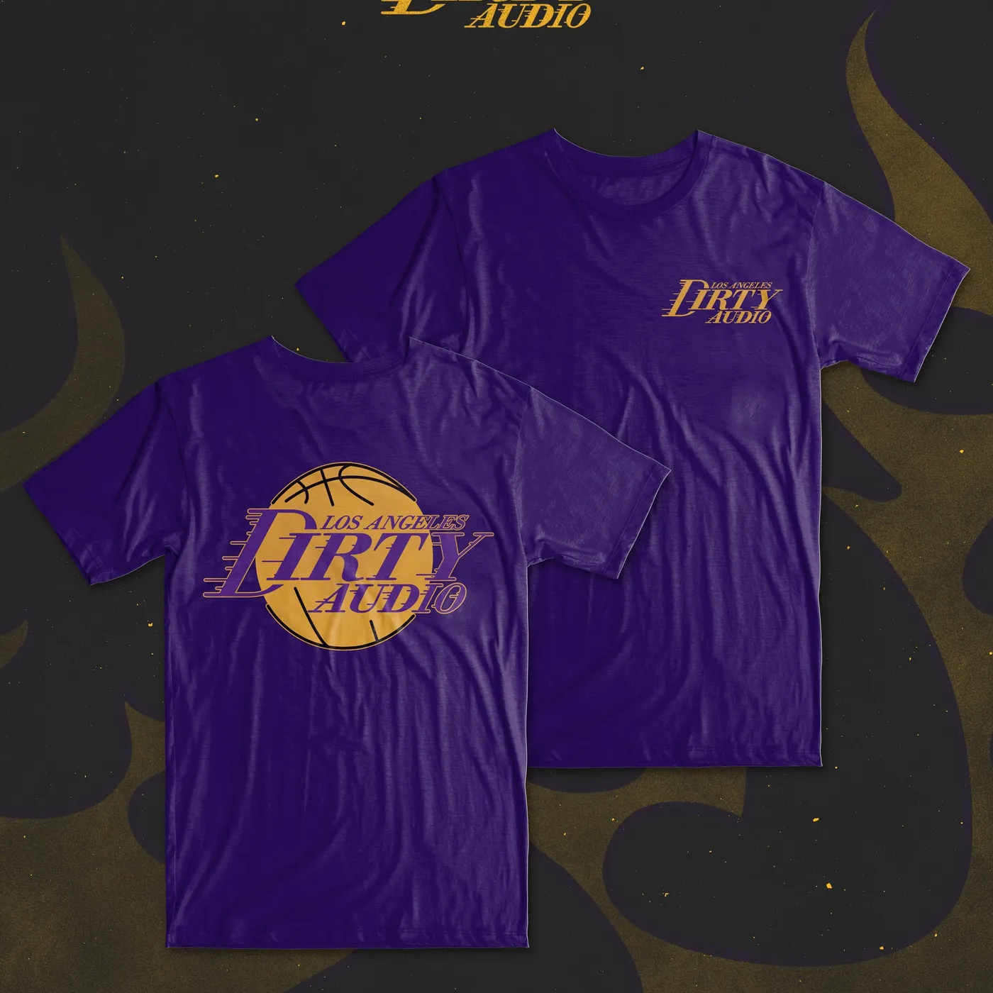 DIRTY AUDIO LAKESHOW TEE S/S (PURPLE)