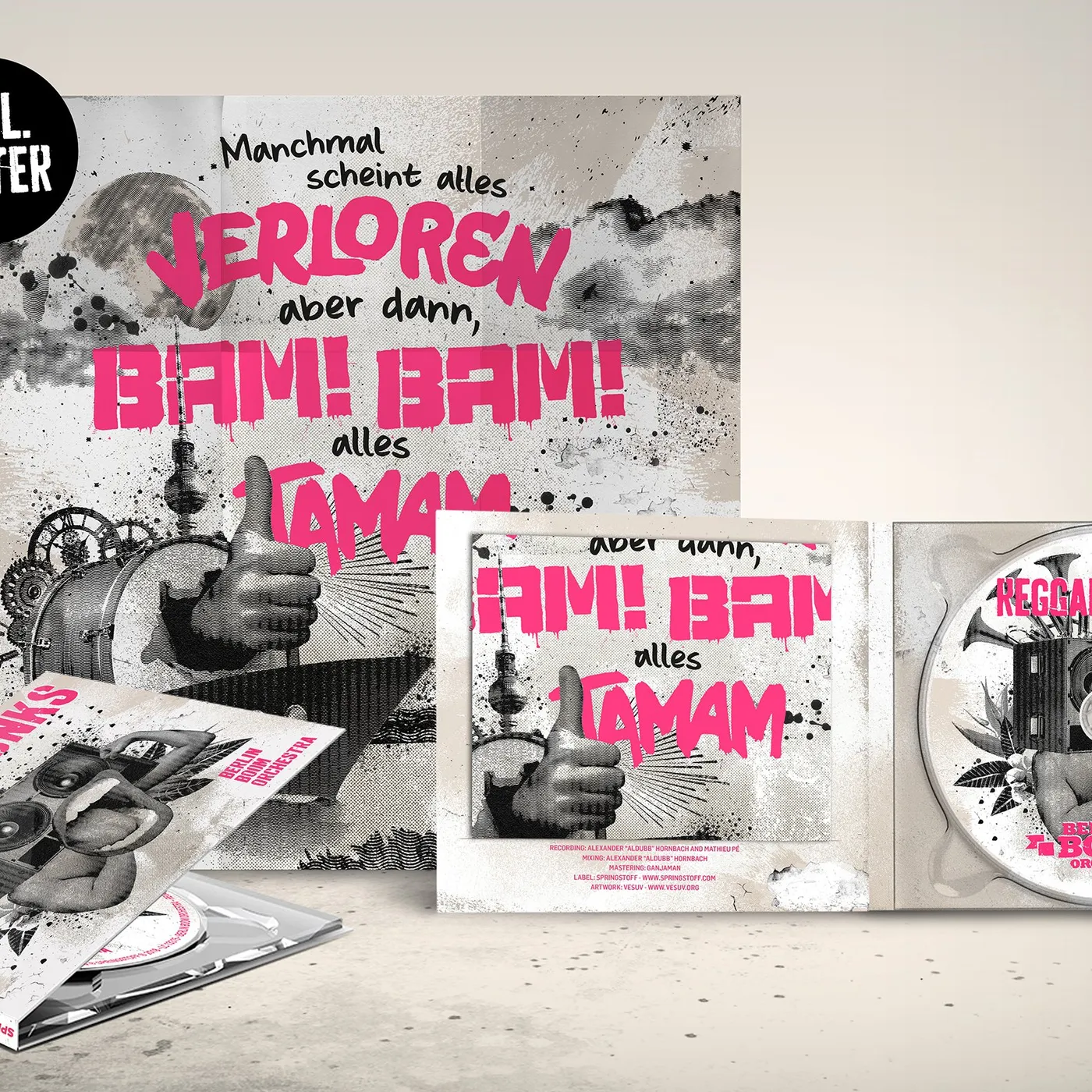 Berlin Boom Orchestra - Reggae Punks (CD / VINYL)