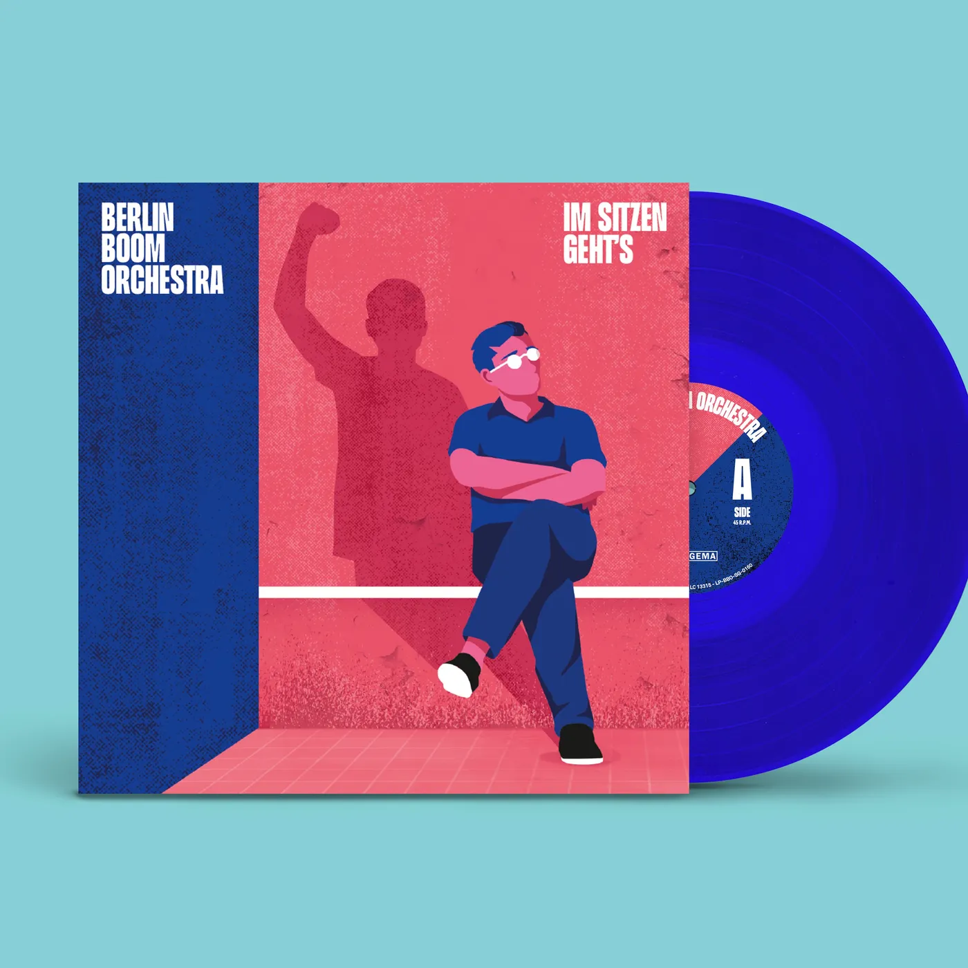 Berlin Boom Orchestra - Im Sitzen Geht's (Colored Vinyl inkl. CD)