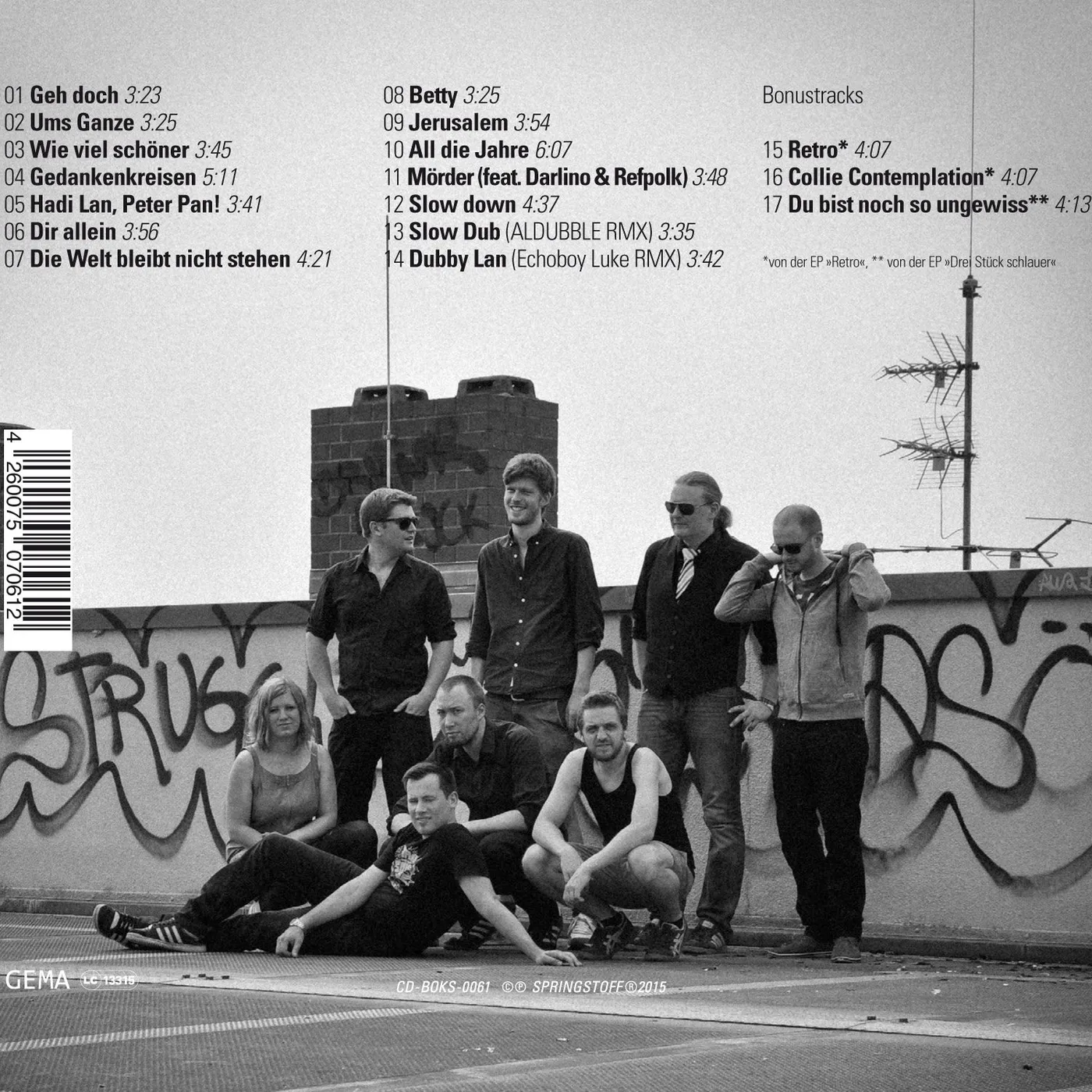 Berlin Boom Orchestra - Kopf, Stein, Pflaster (CD)