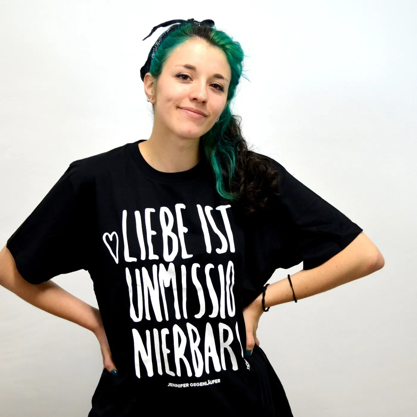Jennifer Gegenläufer - Liebe ist unmissionierbar! - T-Shirt