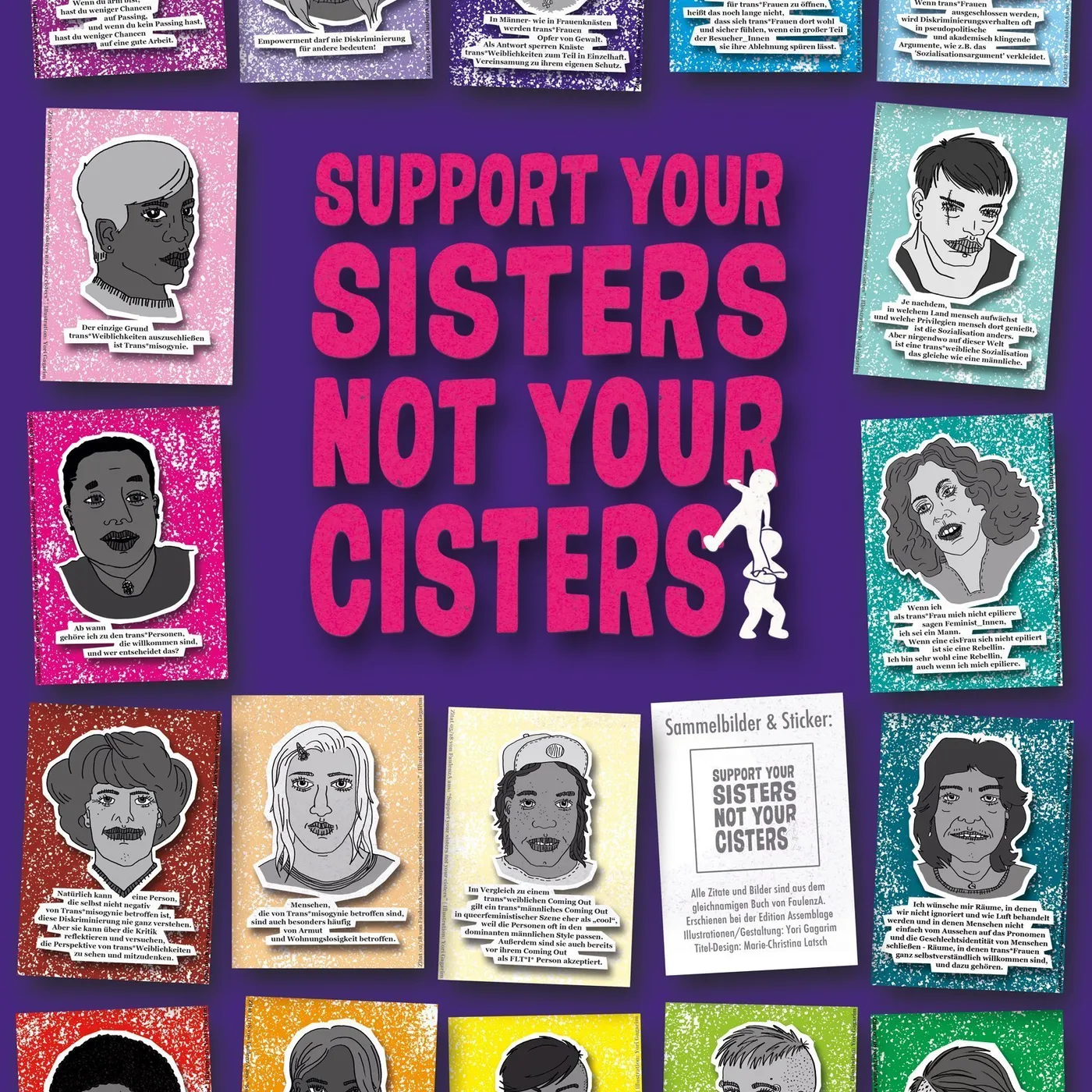 FaulenzA - Support Your Sisters Not Your Cisters - Sammelbilder