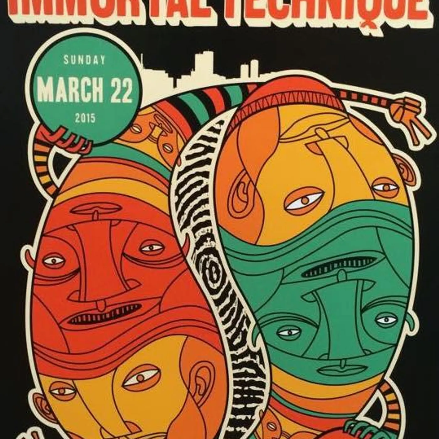 Talib Kweli People's Champions Tour Poster