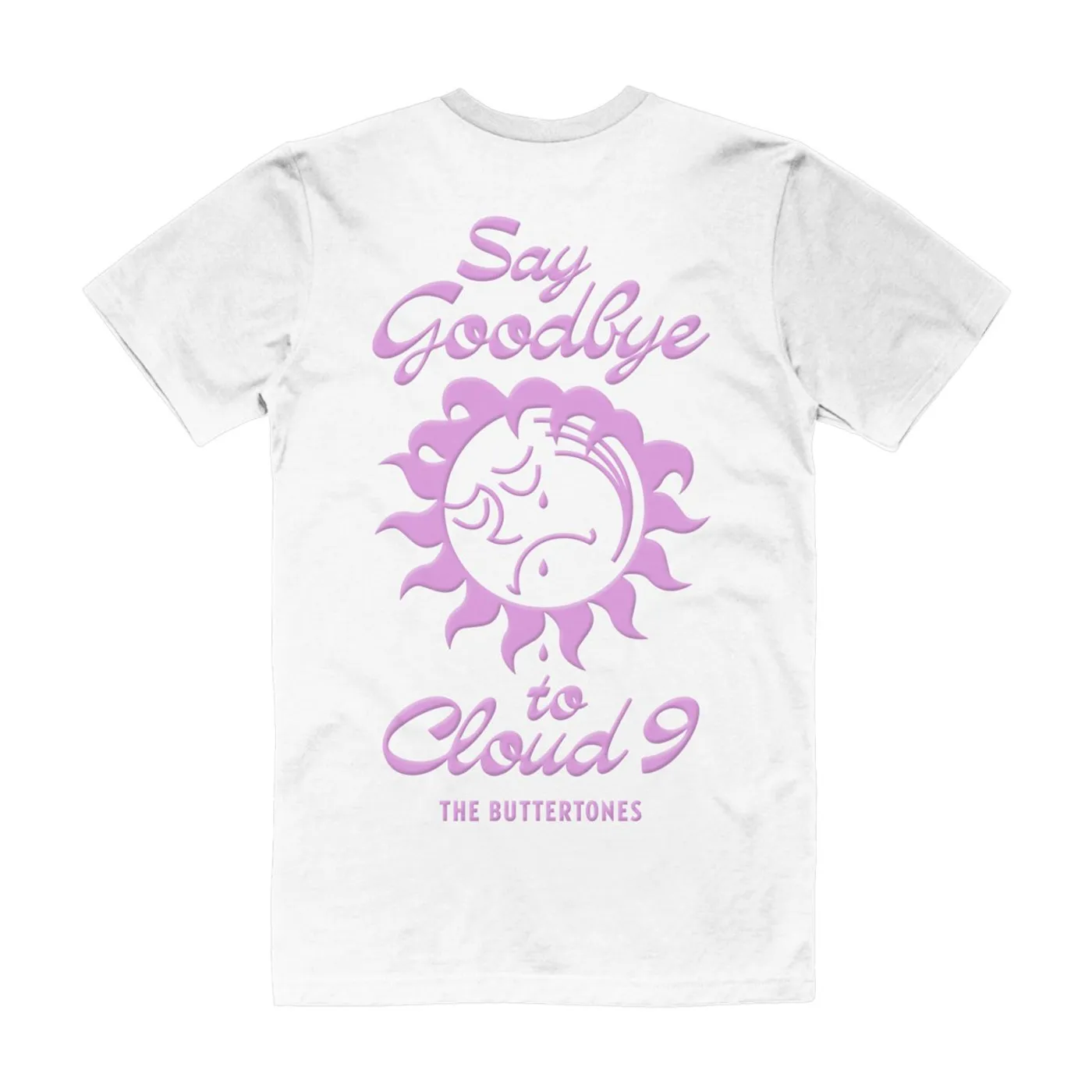 The Buttertones RISE & SHINE TEE WHITE
