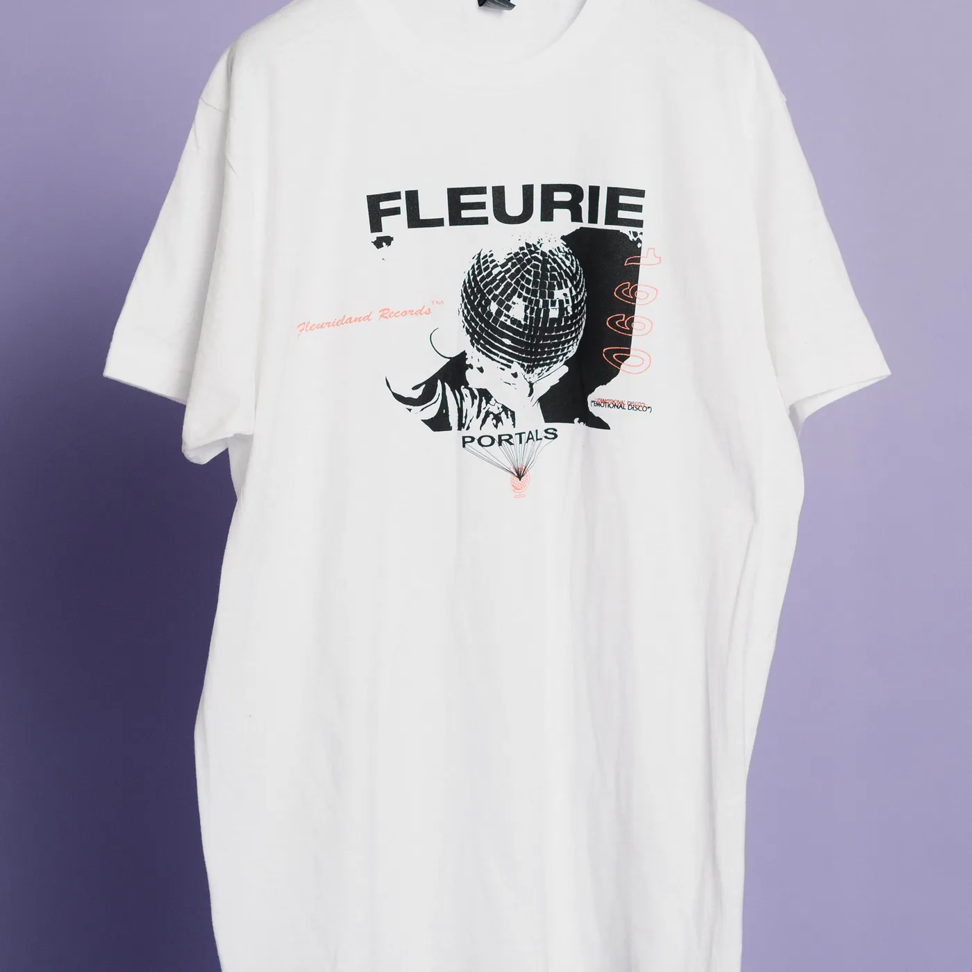 Fleurie White Logo Tee