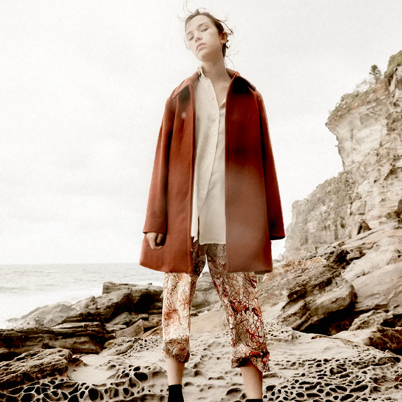 annie hamilton SILK PANT  //  WINTER - size 16