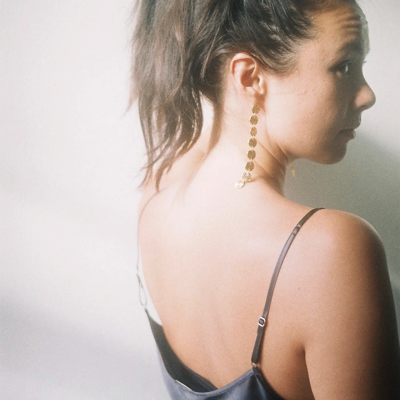 annie hamilton CAMI // CHARCOAL - size 16