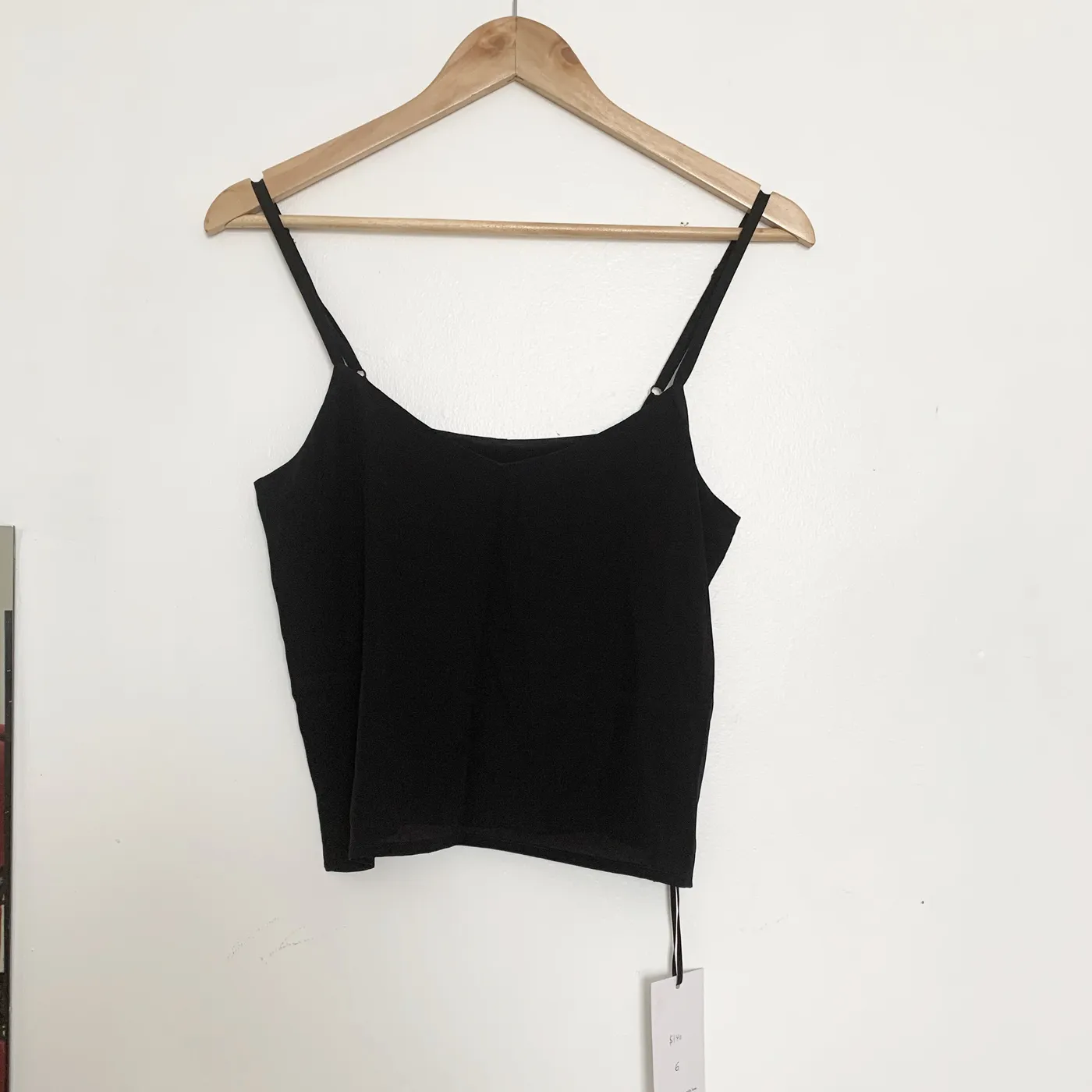 annie hamilton BLACK CAMI