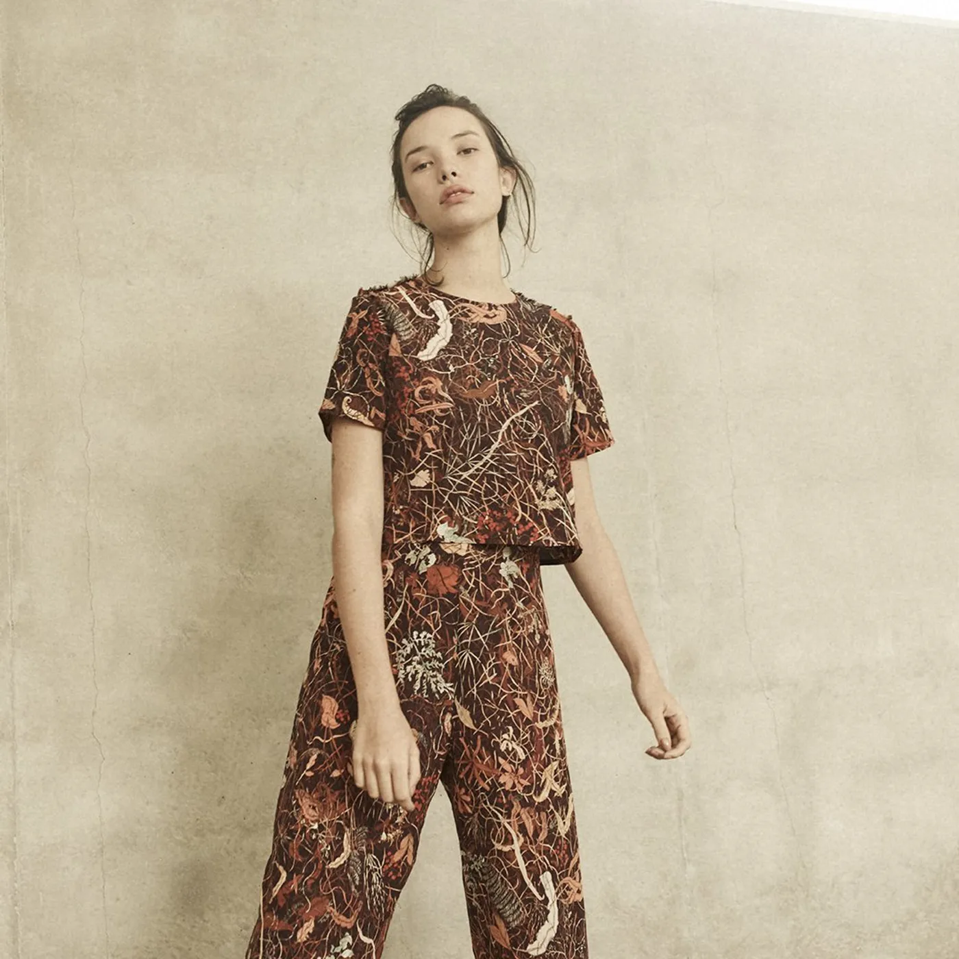 annie hamilton CROPPED TEE  //  AUTUMN