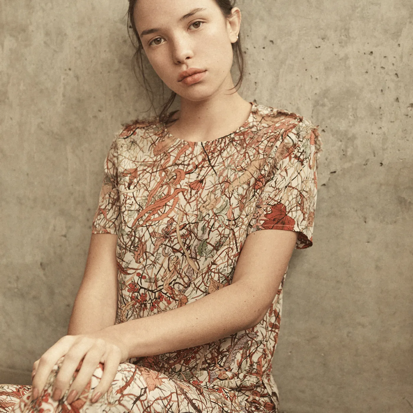 annie hamilton CLASSIC TEE  //  WINTER (size 6)