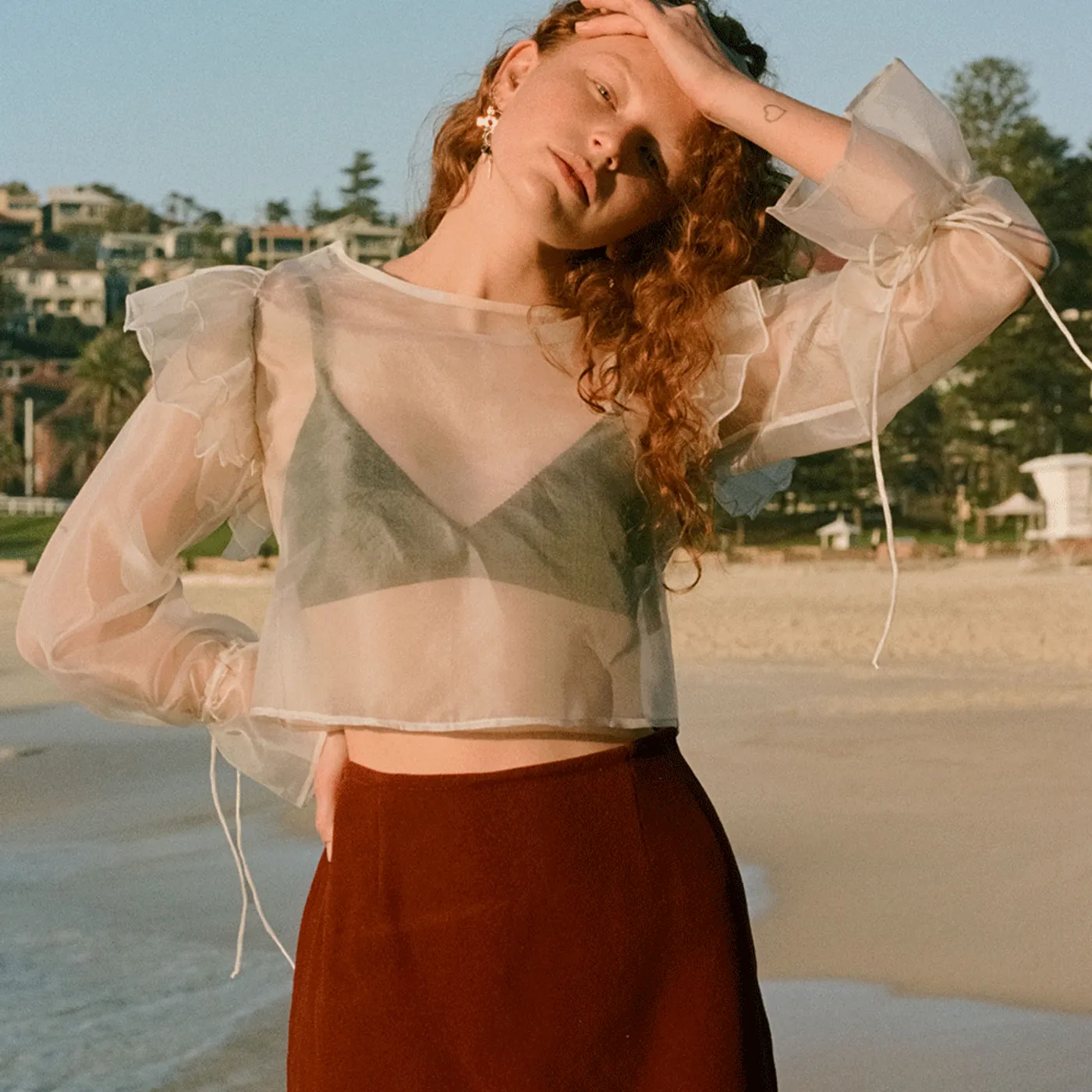 annie hamilton Cloud Shirt // ivory