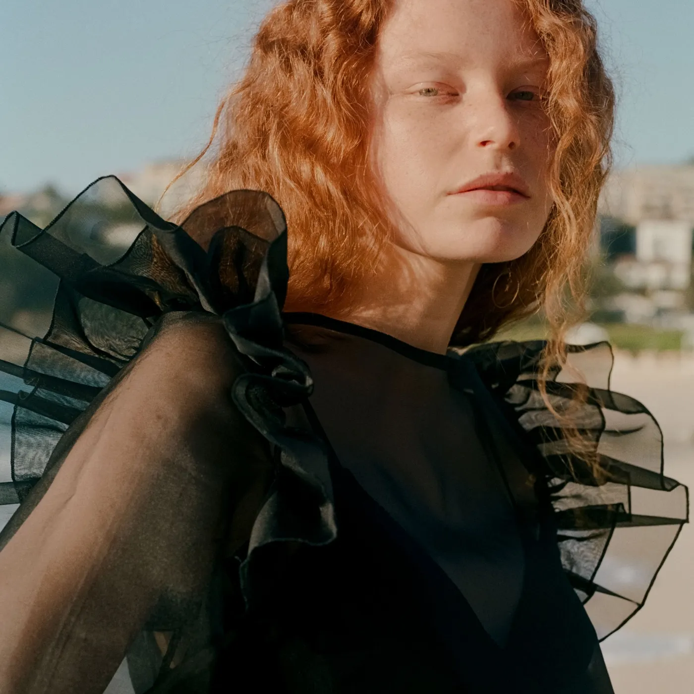 annie hamilton Cloud Shirt // Black