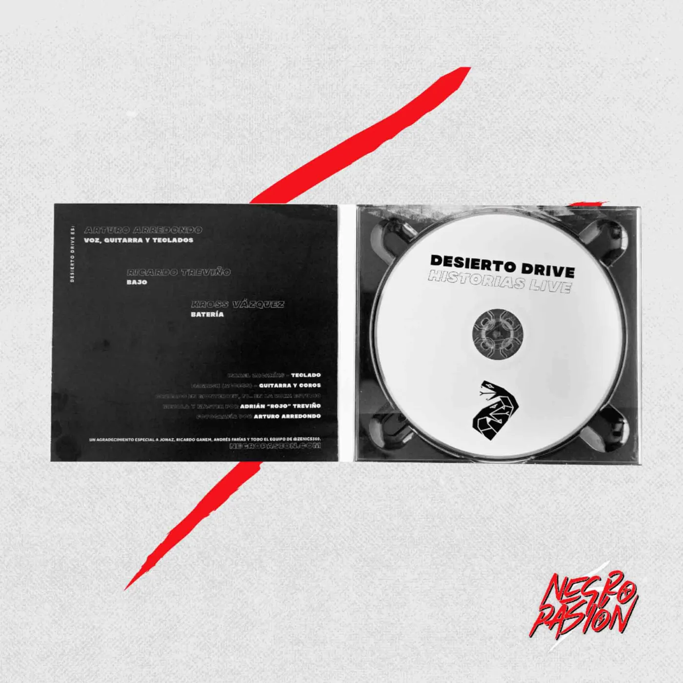 Disco - Desierto Drive - Historias Live