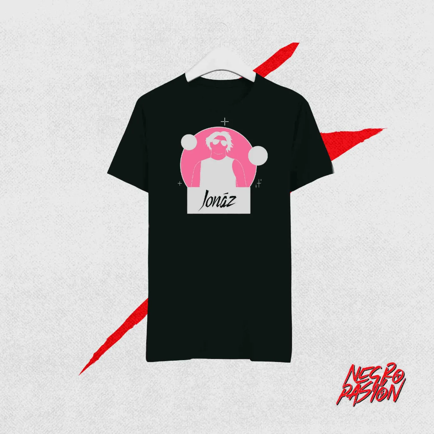 Camiseta - Jonaz - Plata