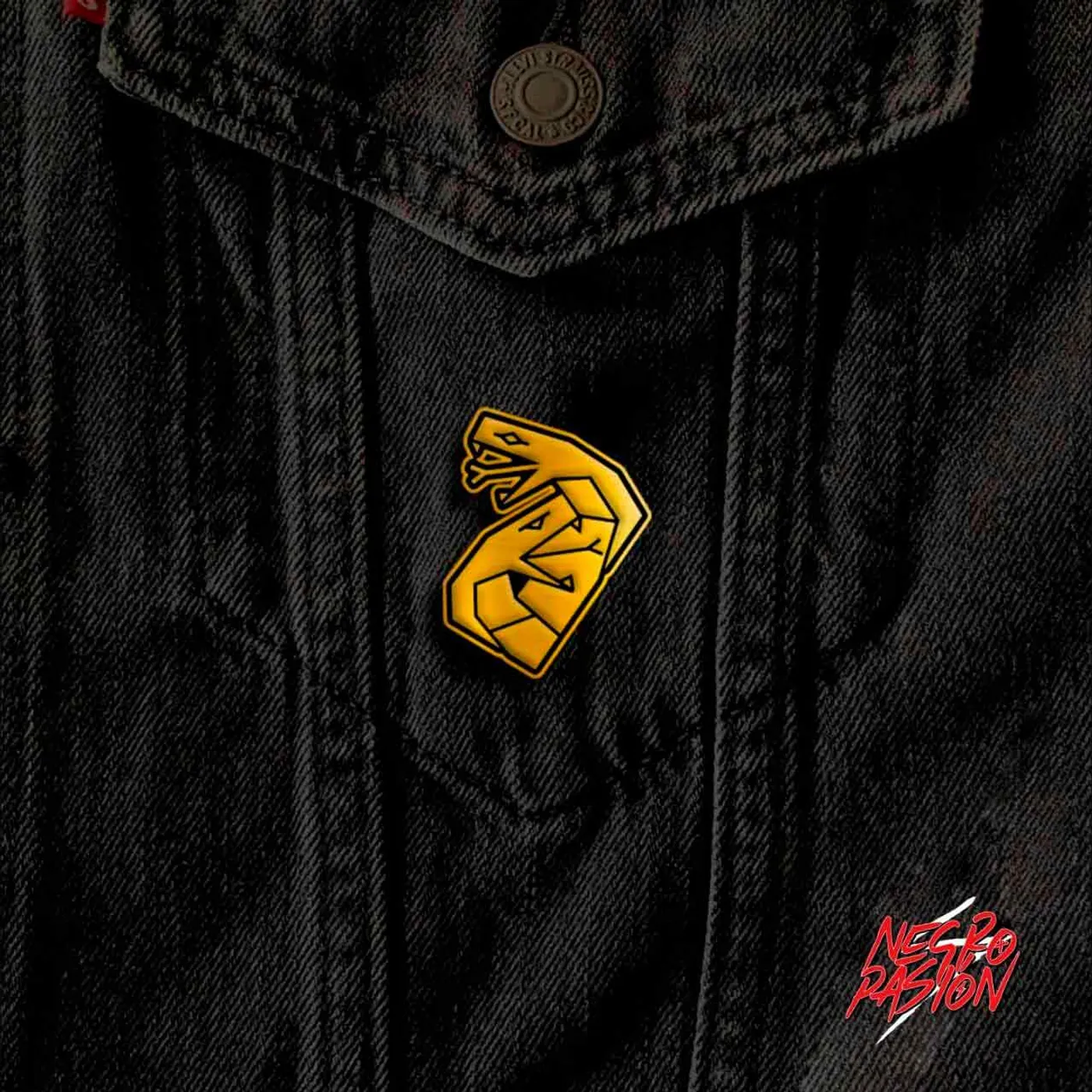 Pin - Desierto Drive - Snakes Logo Dorado