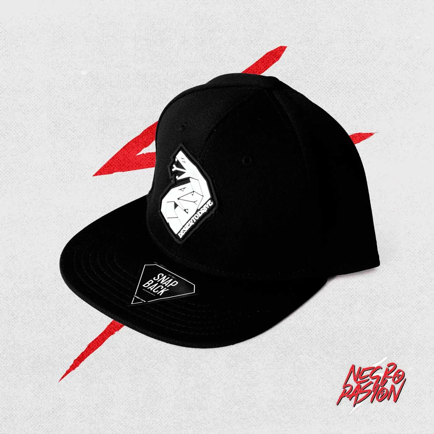 Gorra - Desierto Drive - Snap Back Negra