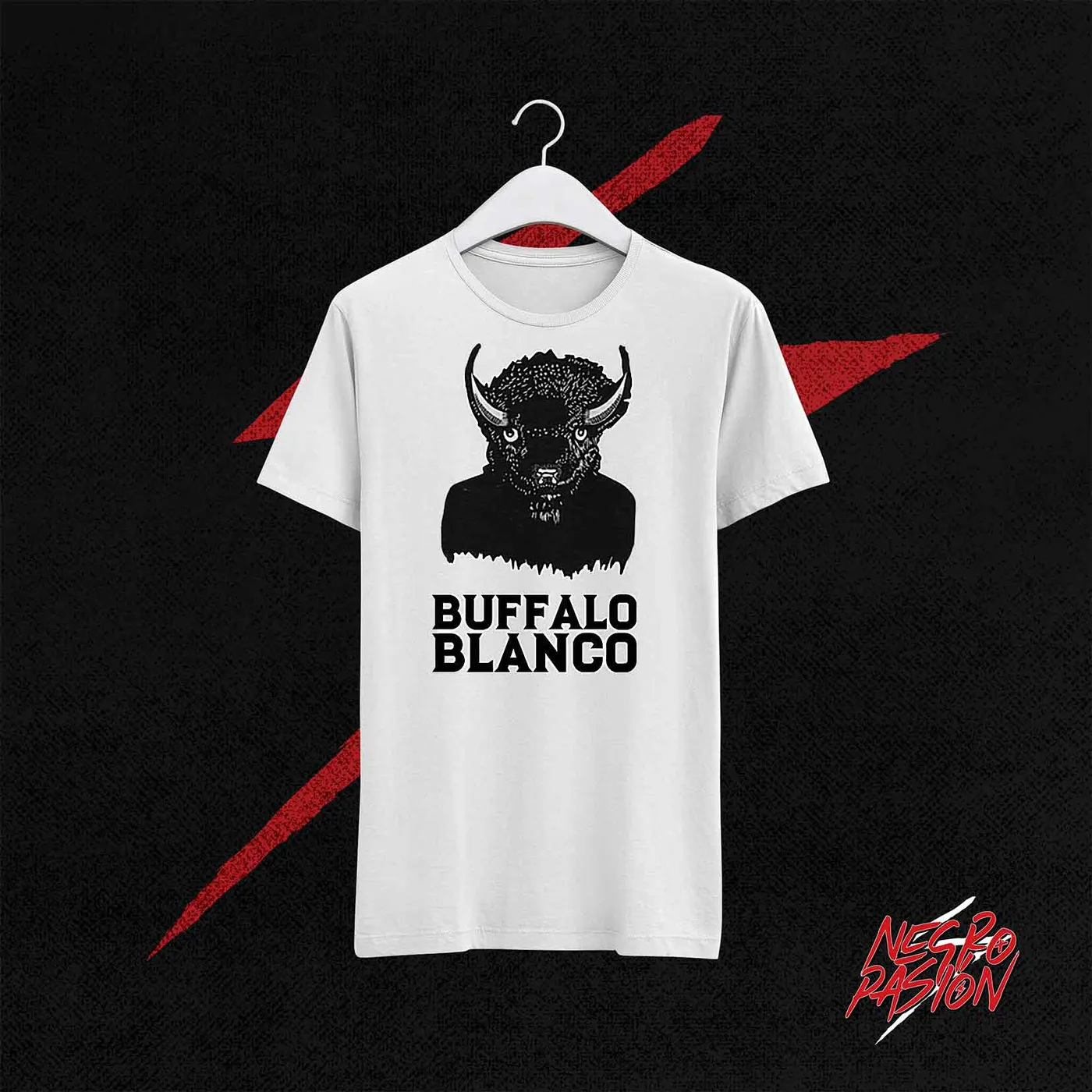 Camiseta - Buffalo Blanco