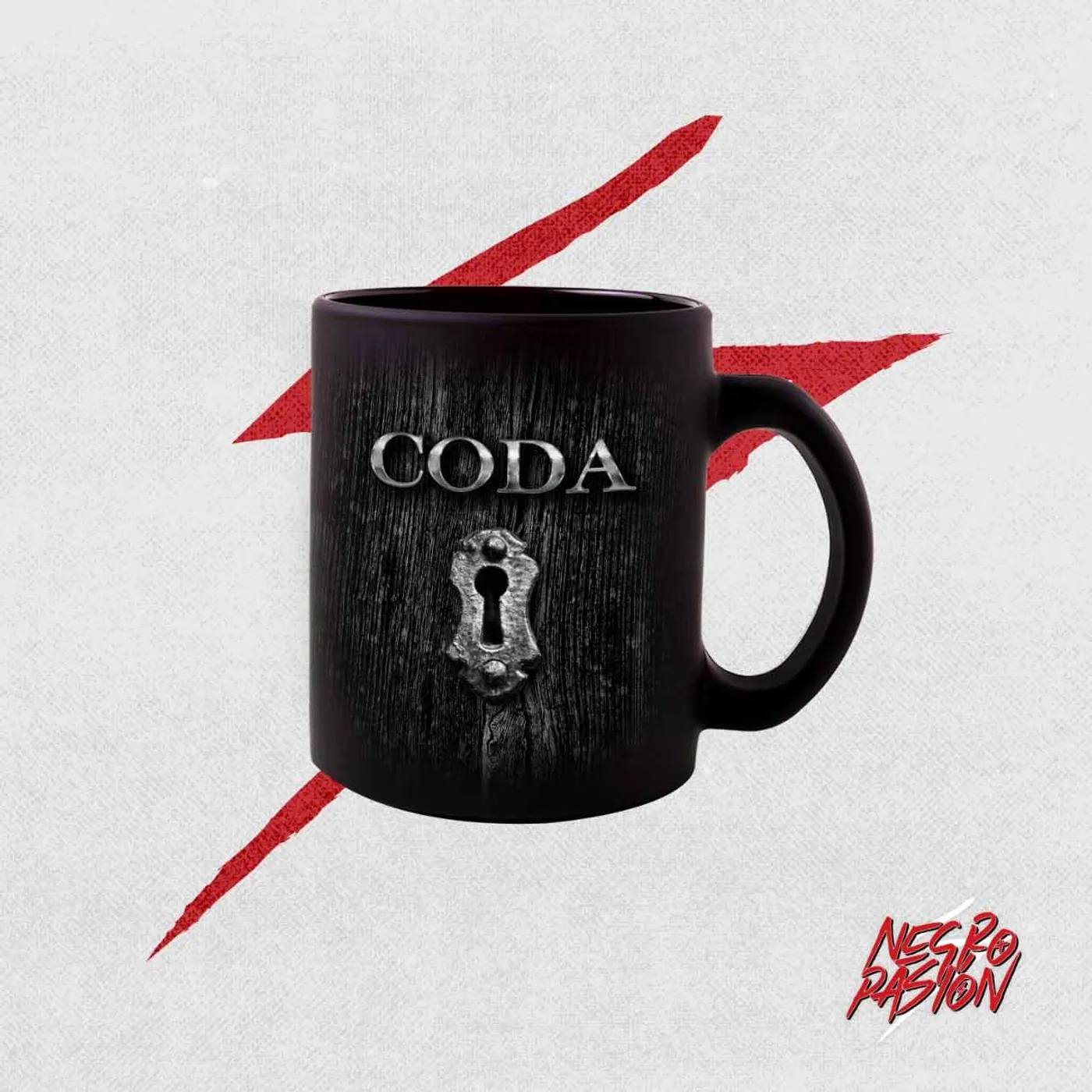 Taza - Coda - Negra