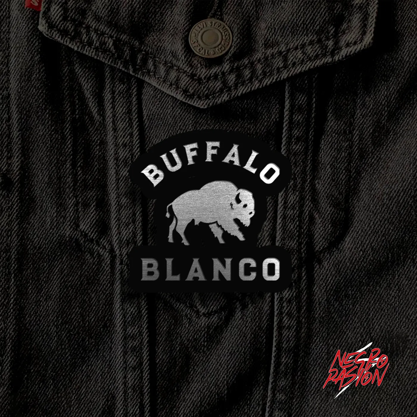 Pin - Buffalo Blanco