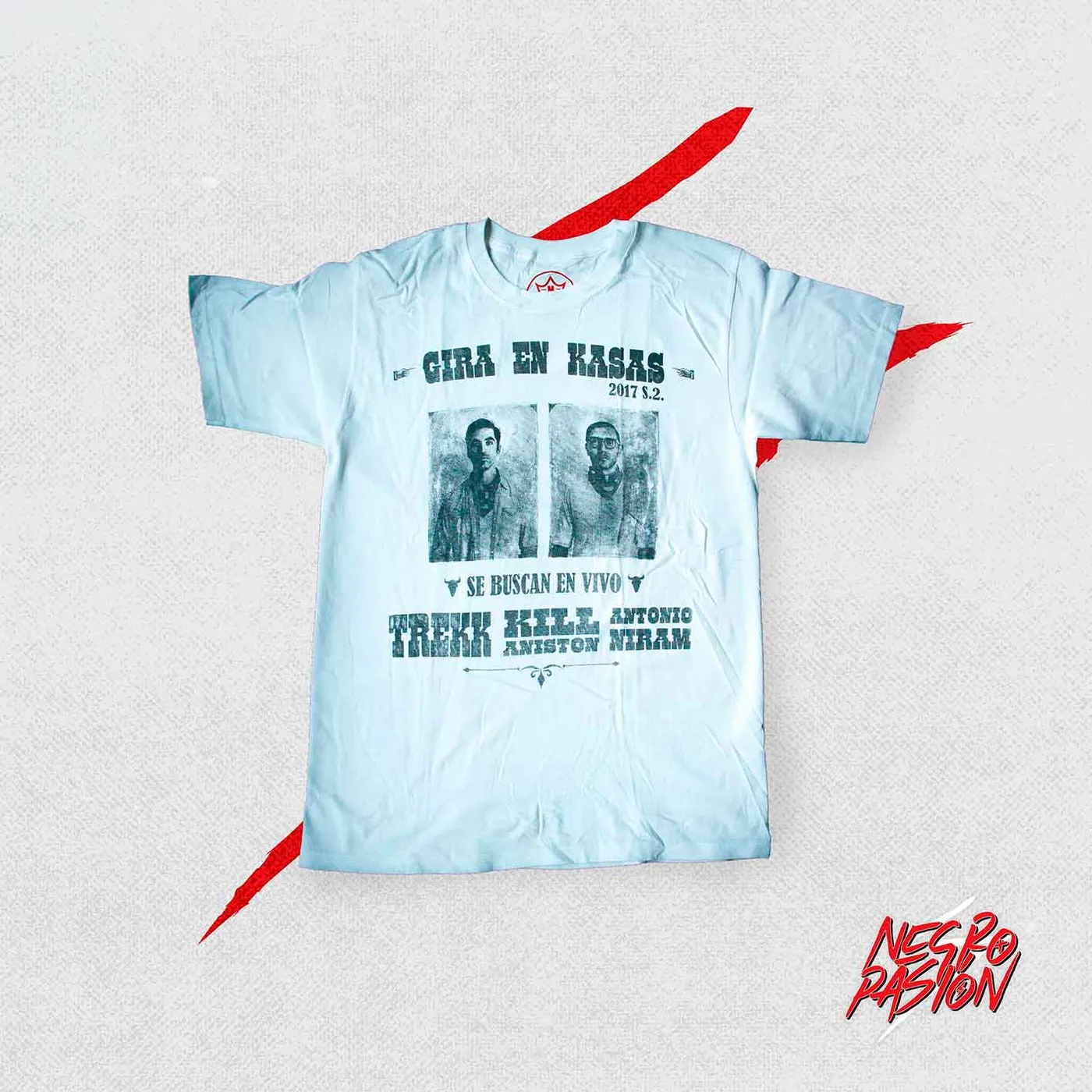 Camiseta - Trekk - Gira en Kasas