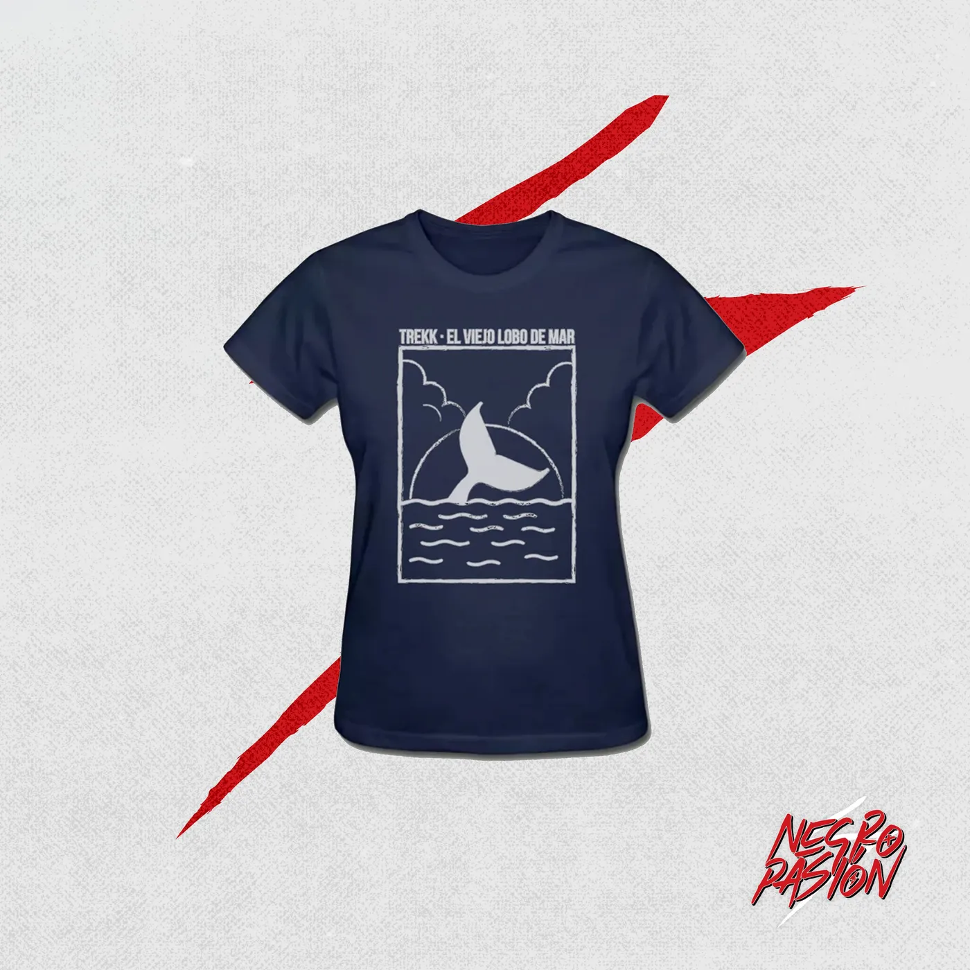 Camiseta - Trekk - Camiseta "Whale"