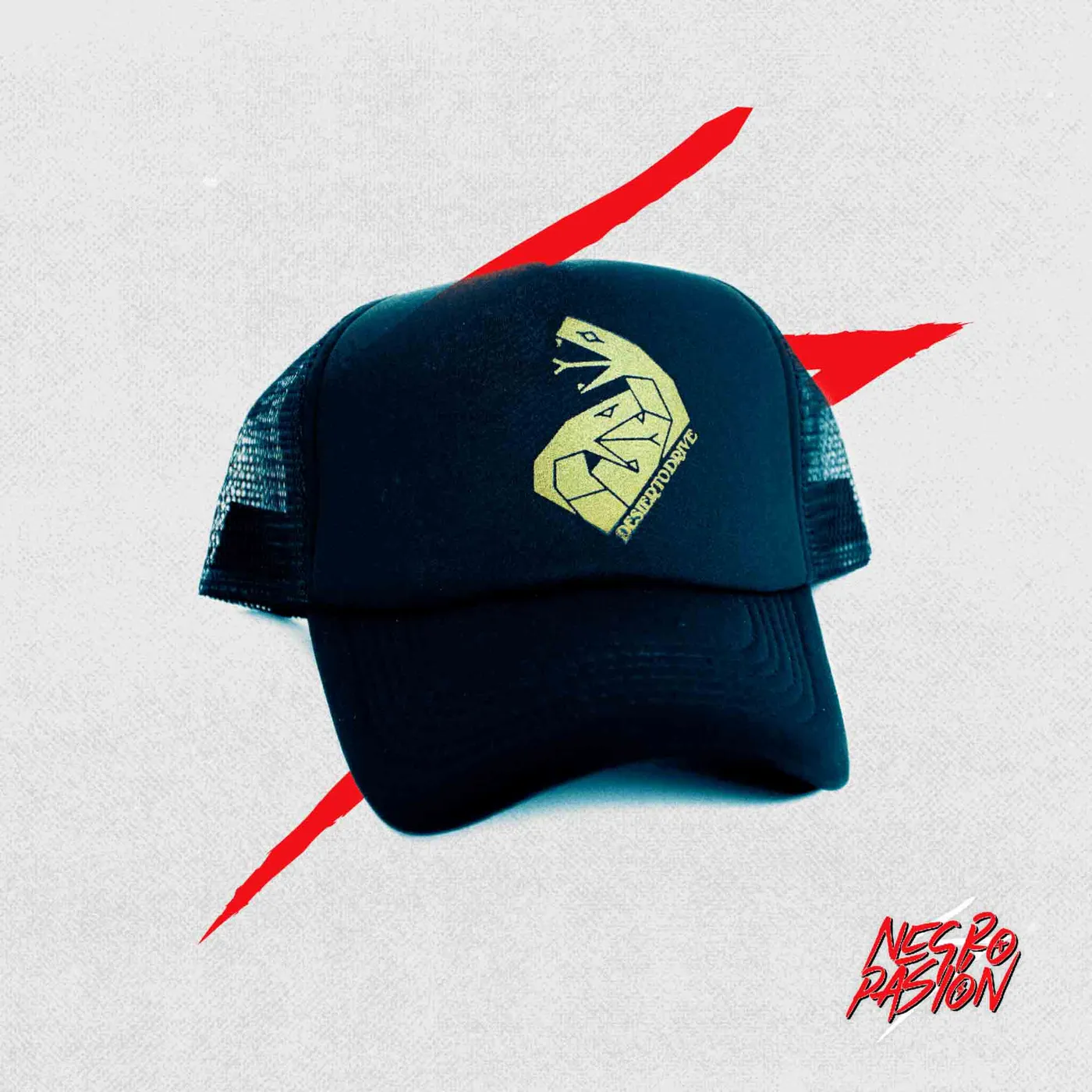 Gorra - Desierto Drive - Trucker Negra