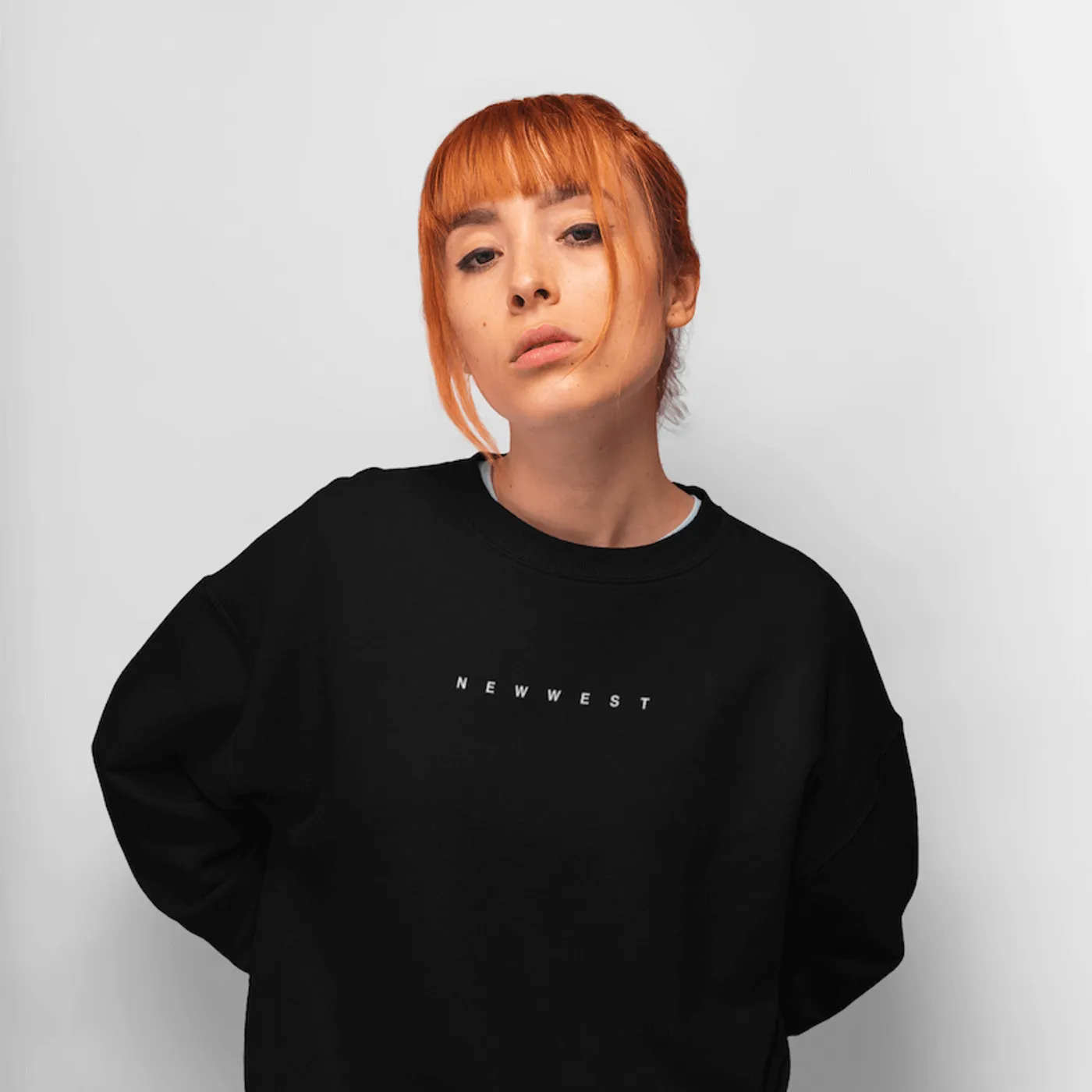 New West Champion Crewneck // Black