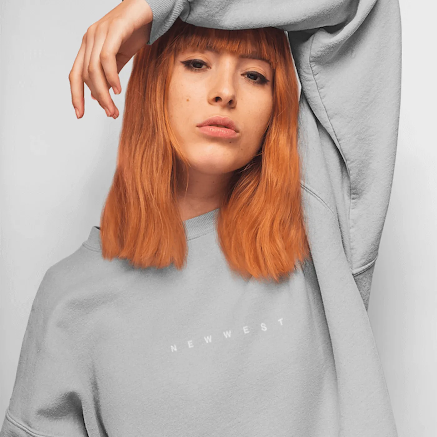 New West Champion Crewneck // Grey