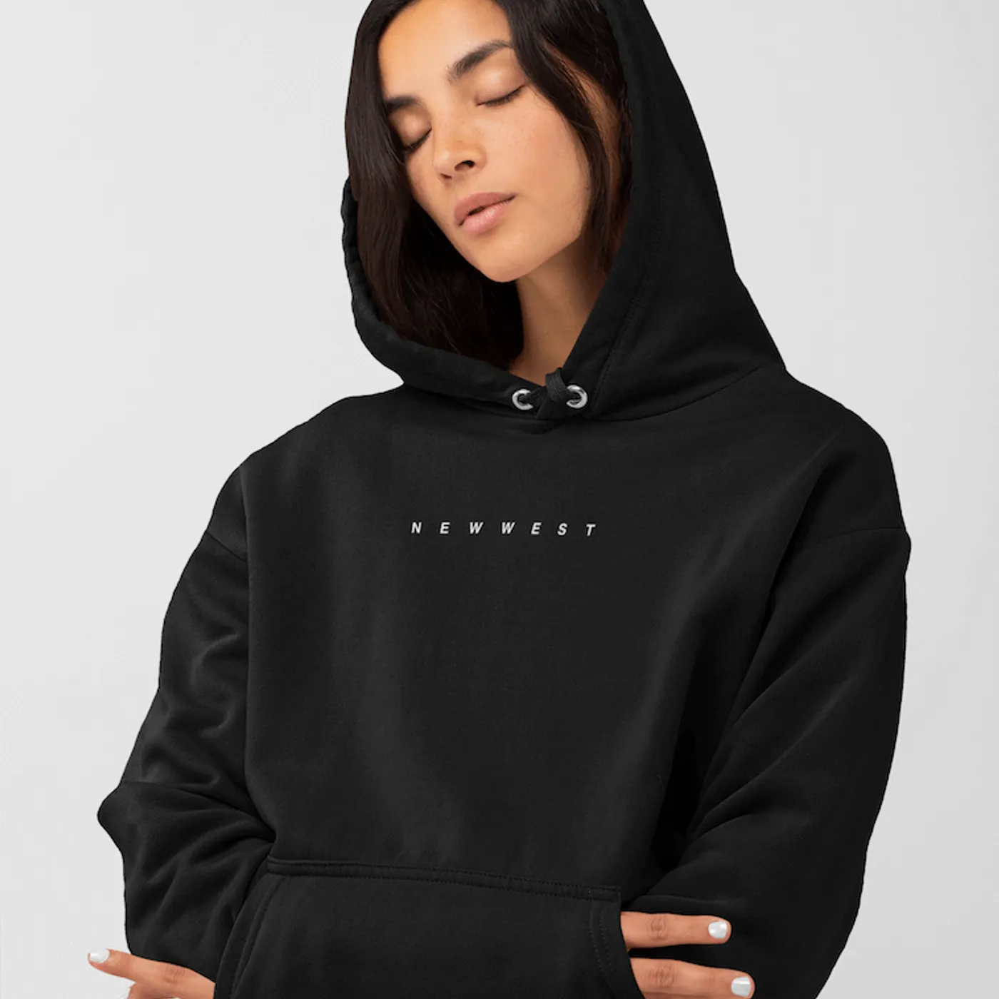 New West Champion Hoodie // Black