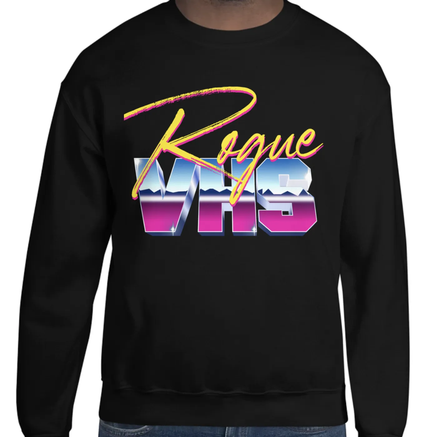 Rogue VHS crewneck sweatshirt