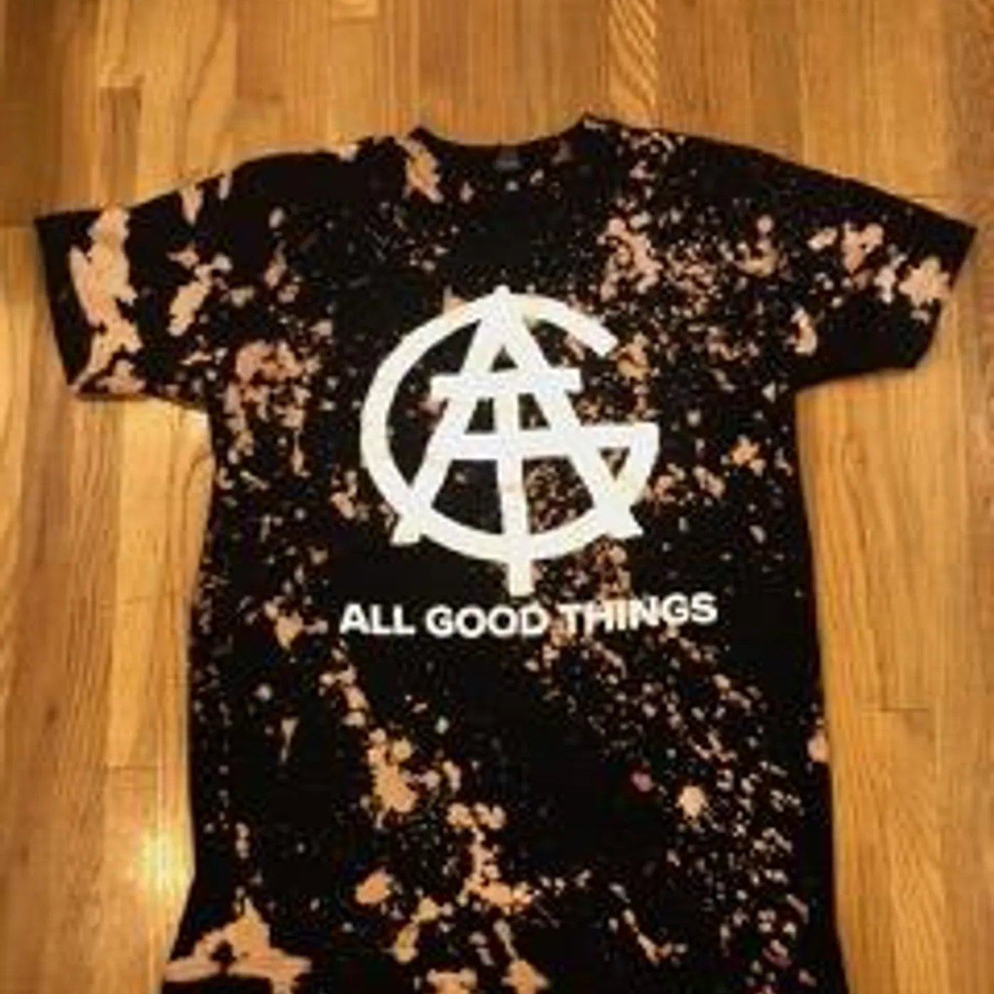 All Good Things Helena Acid Wash Logo T-Shirt