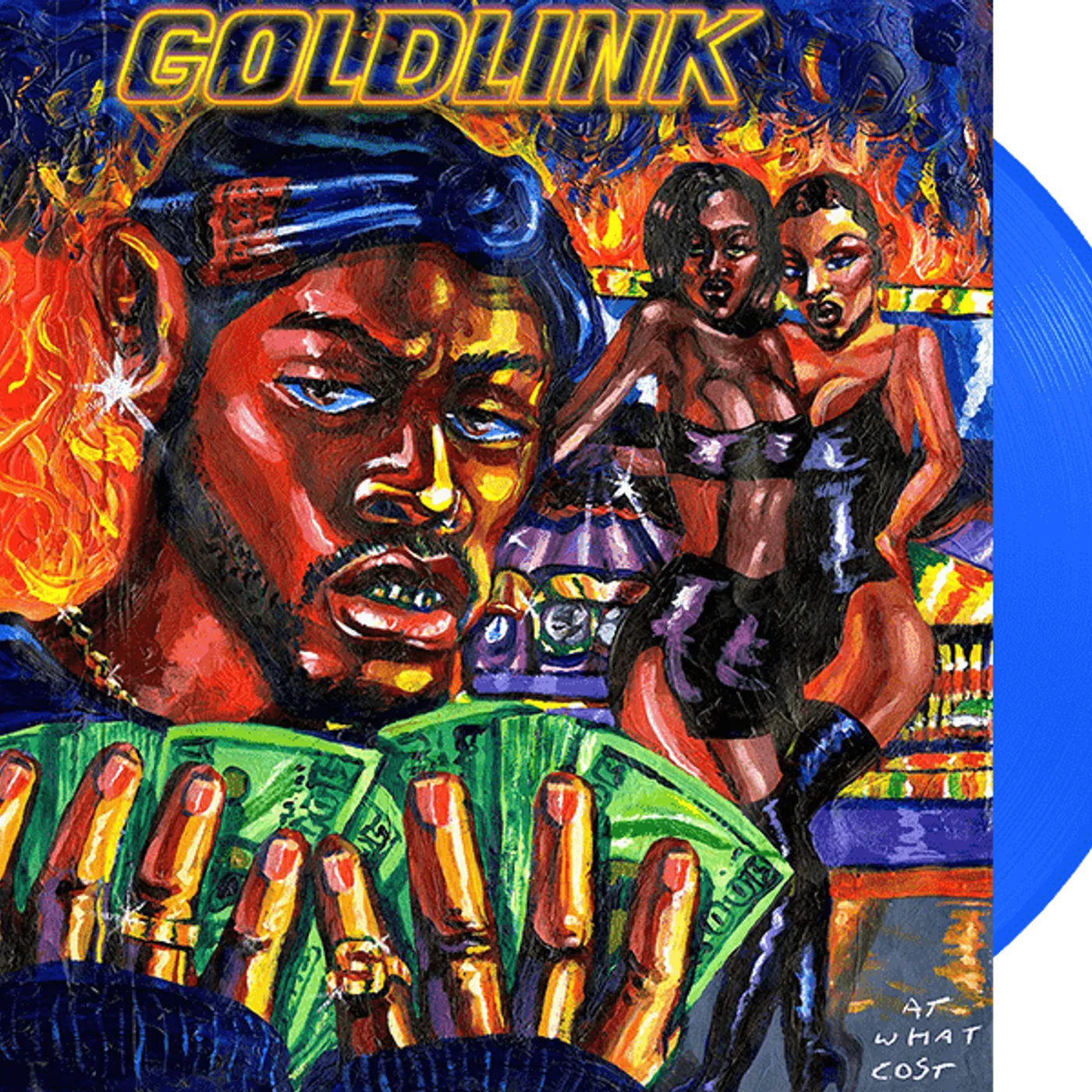 GoldLink At What Cost (Blue Vinyl)