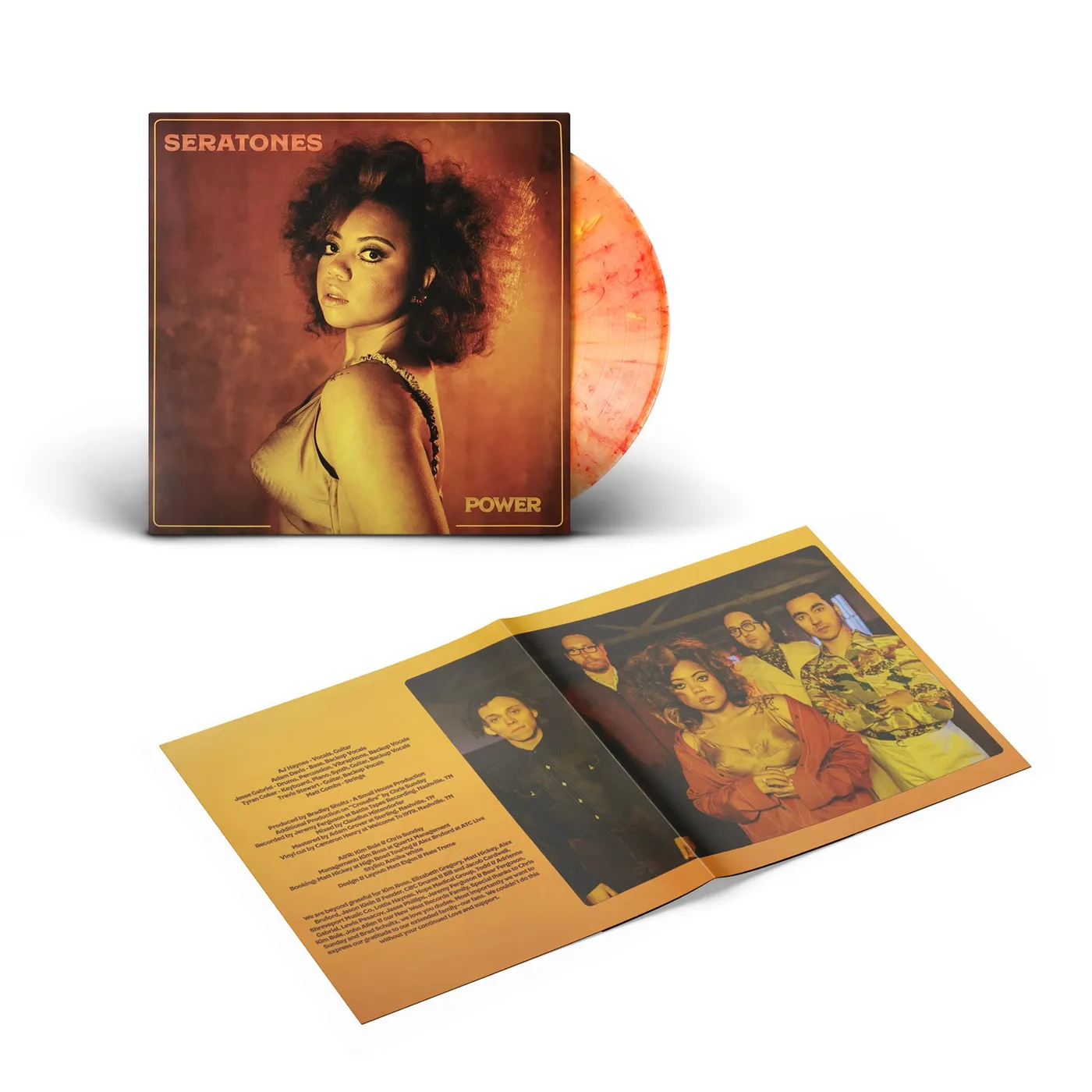 Seratones Power (Exclusive Fire Splatter on Clear)