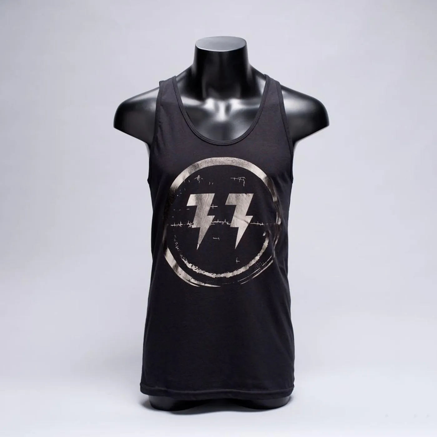 Bingo Players Smiley Tank Black