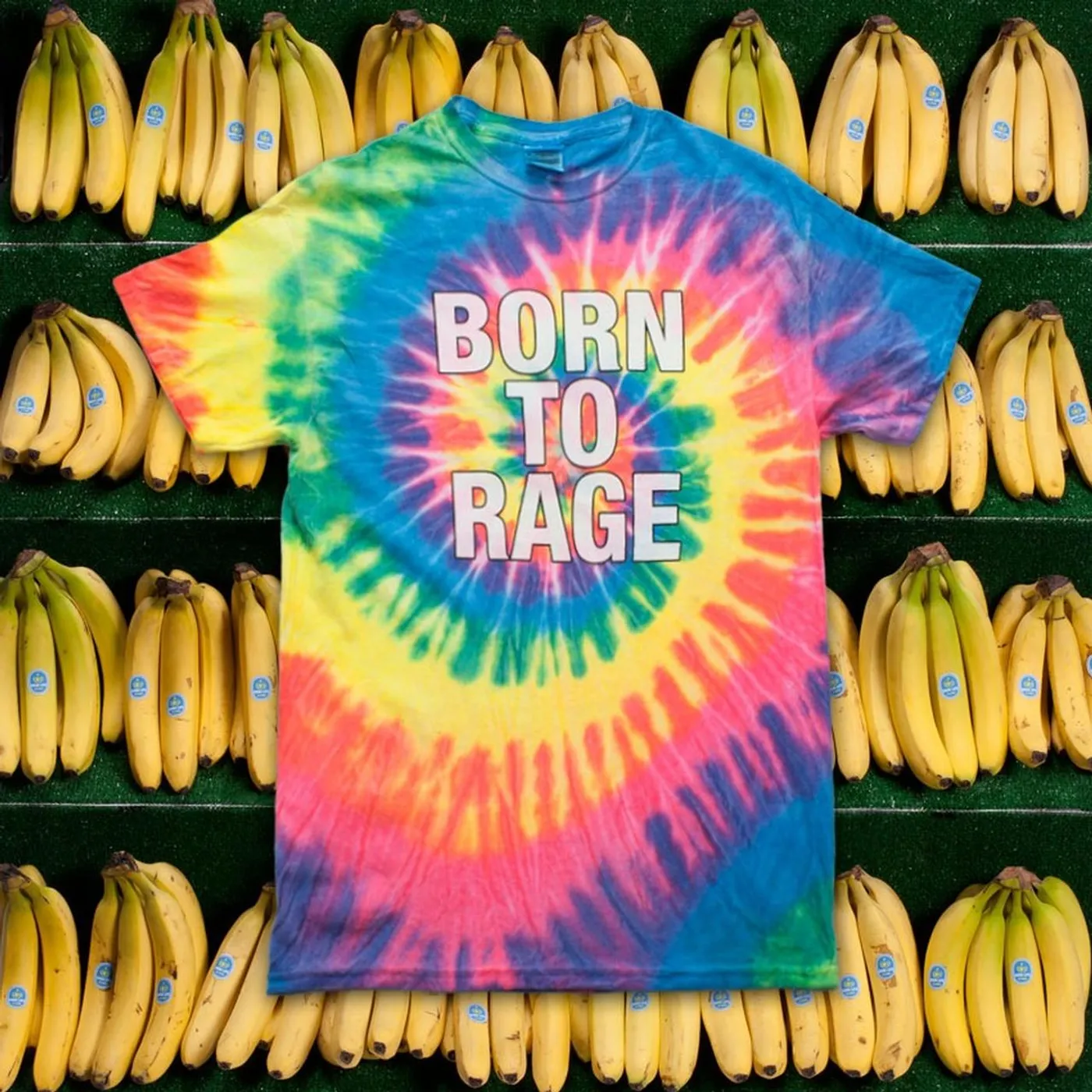 Dada Life BORN TO RAGE TIE DYE TEE