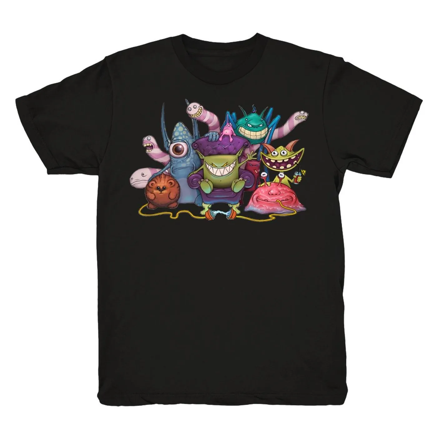 Feed Me // Family Reunion Black Tee