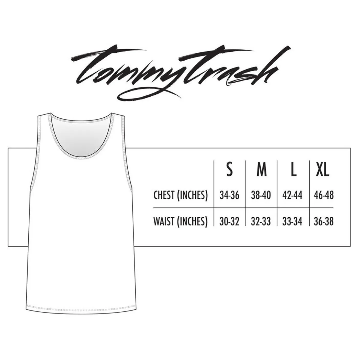 Tommy Trash Just Trash It Gradient Tank Top