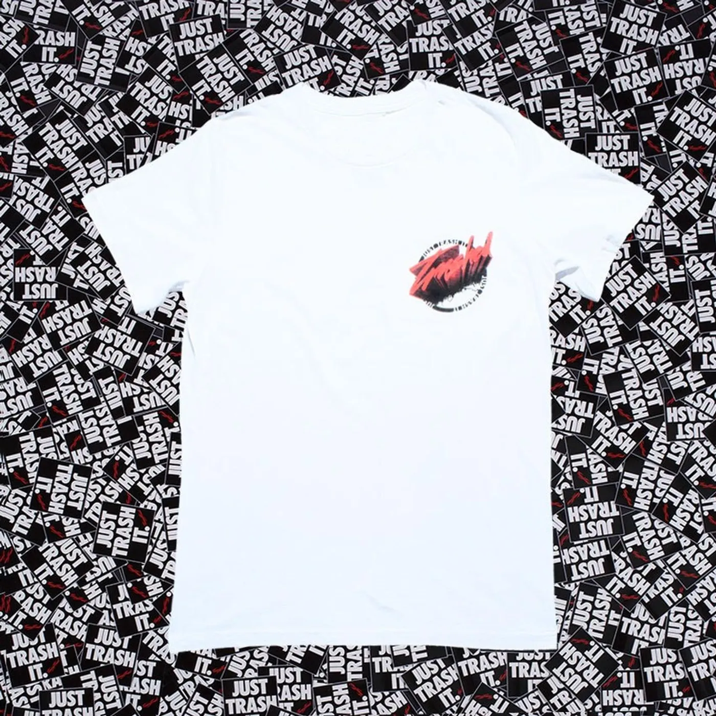 Tommy Trash Trashed 3D Logo Tee