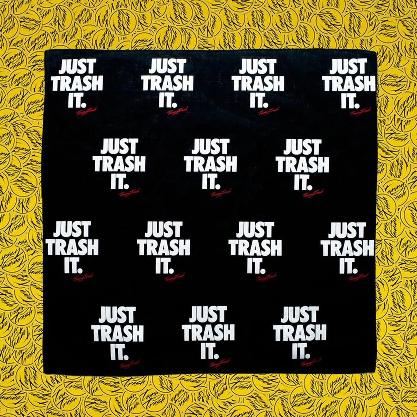 Tommy Trash Just Trash It Bandana