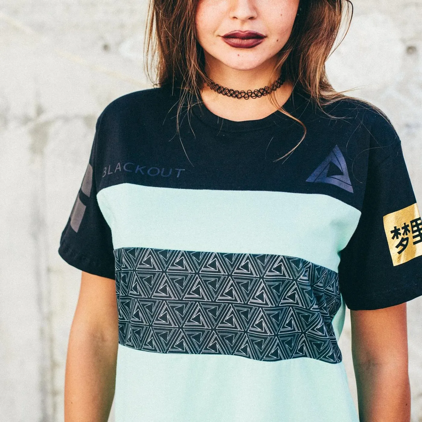 Tritonal Turquoise Jersey Tee