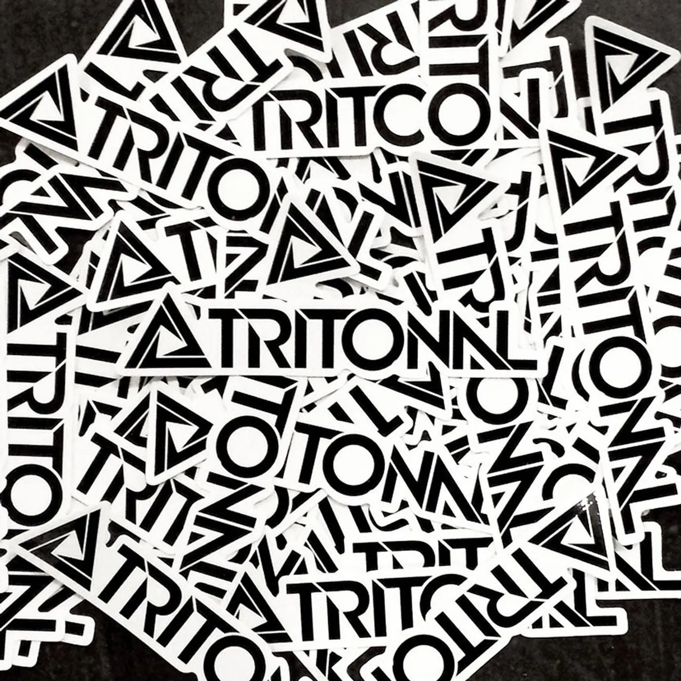 TRITONAL LOGO STICKERS