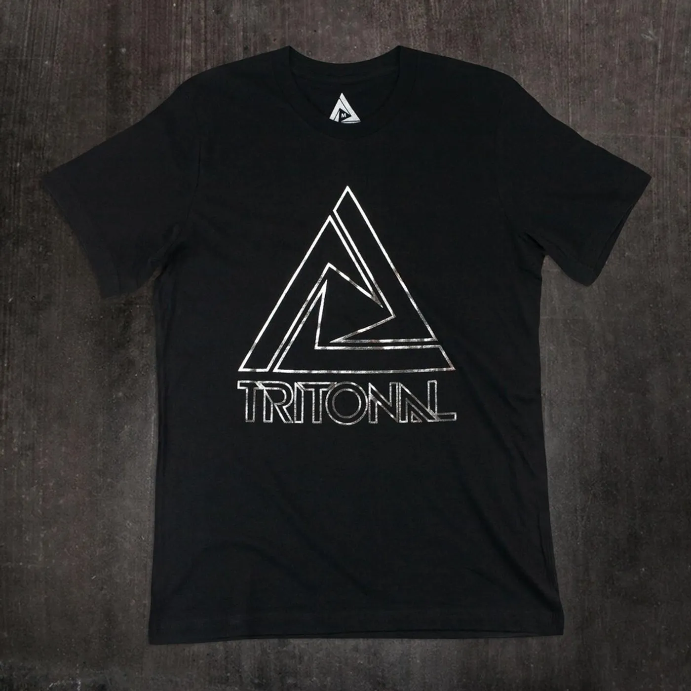 Tritonal SILVER FOIL LOGO SHIRT