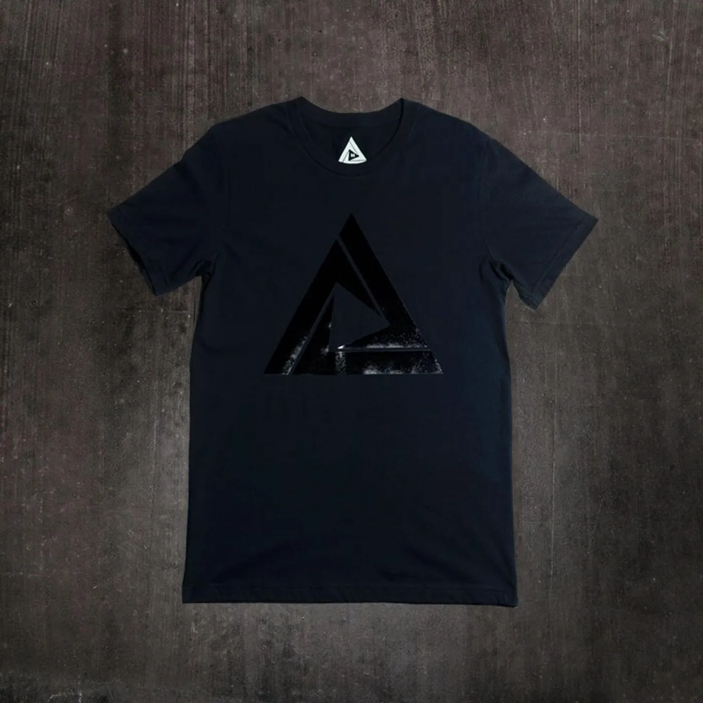 Tritonal BLACK FOIL LOGO SHIRT