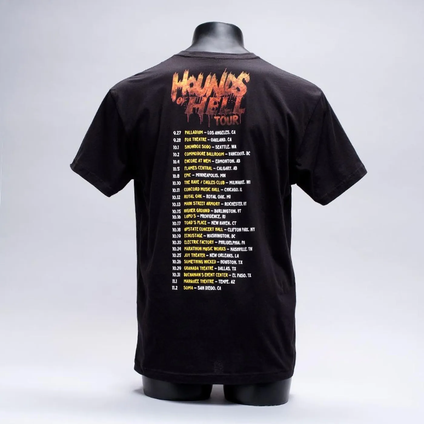 Wolfgang Gartner Hounds of Hell Tour Tee
