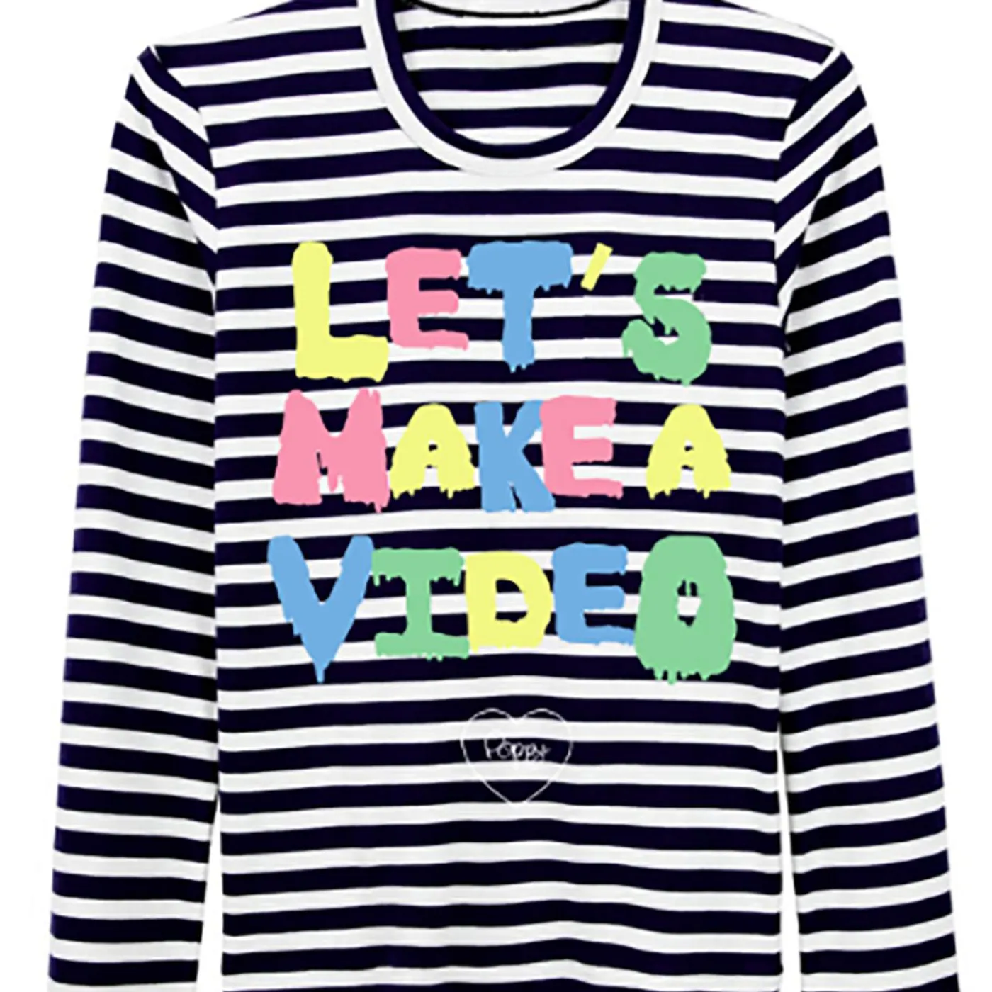 That Poppy Let's Make a Video Long Sleeve Tee