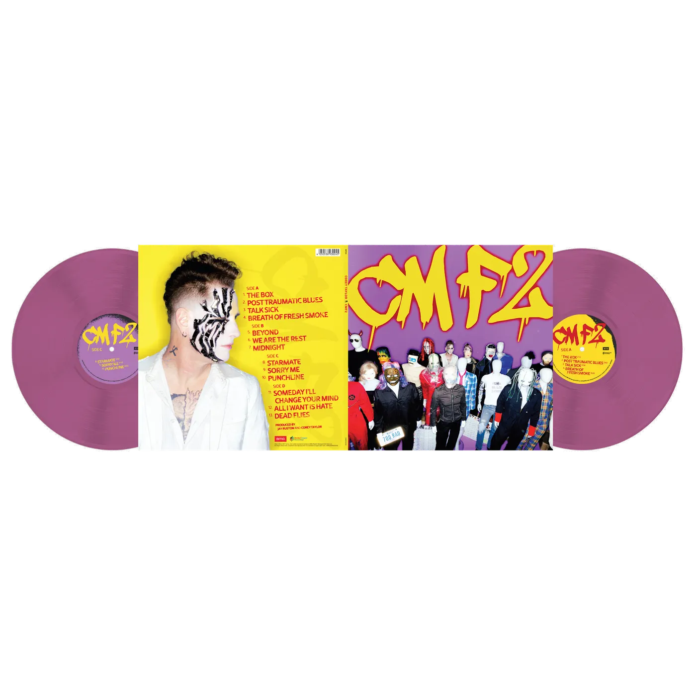 Corey Taylor CMF2 Exclusive Vinyl in Opaque Orchid - PRESALE