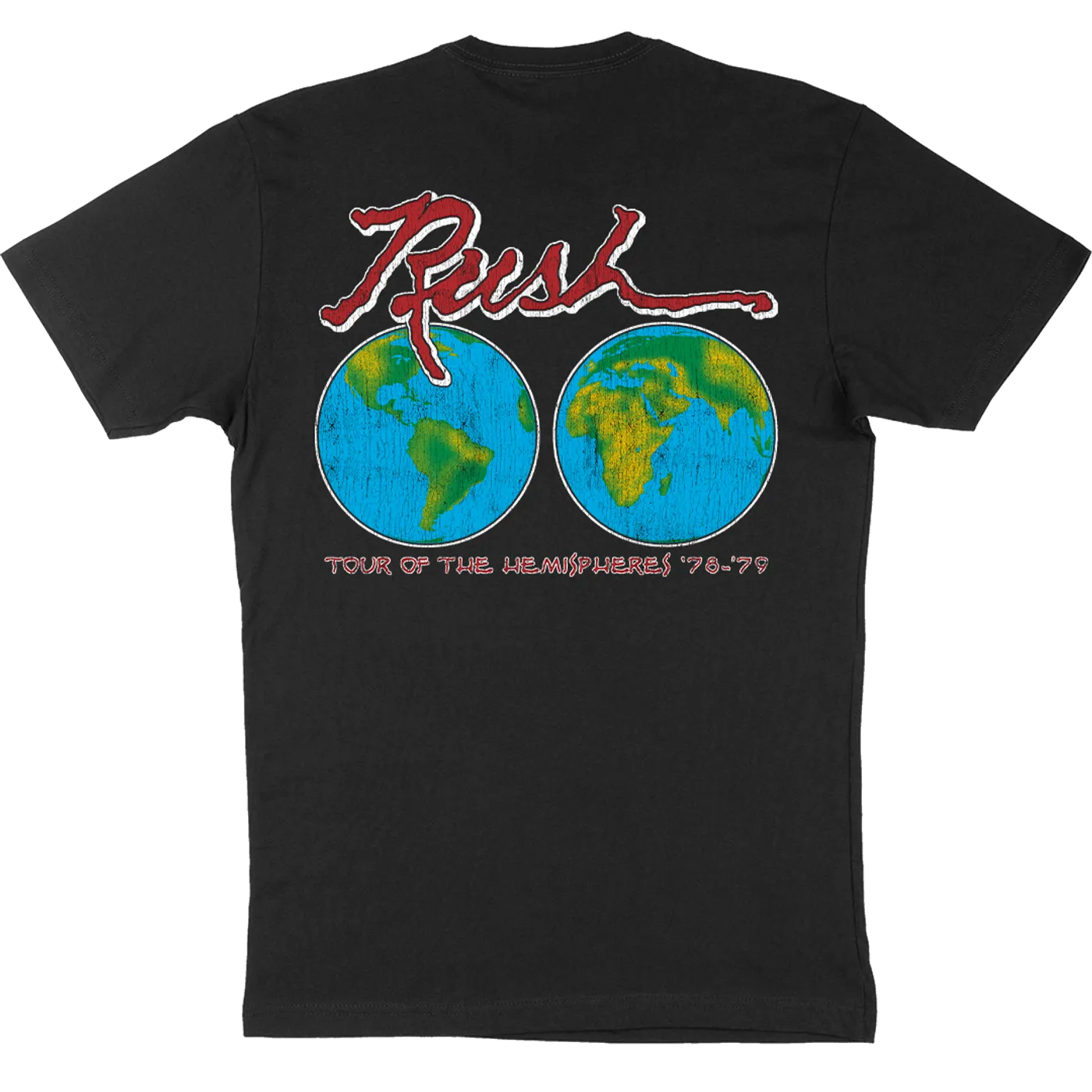Rush "Hemispheres World Tour 1978-1979" T-Shirt