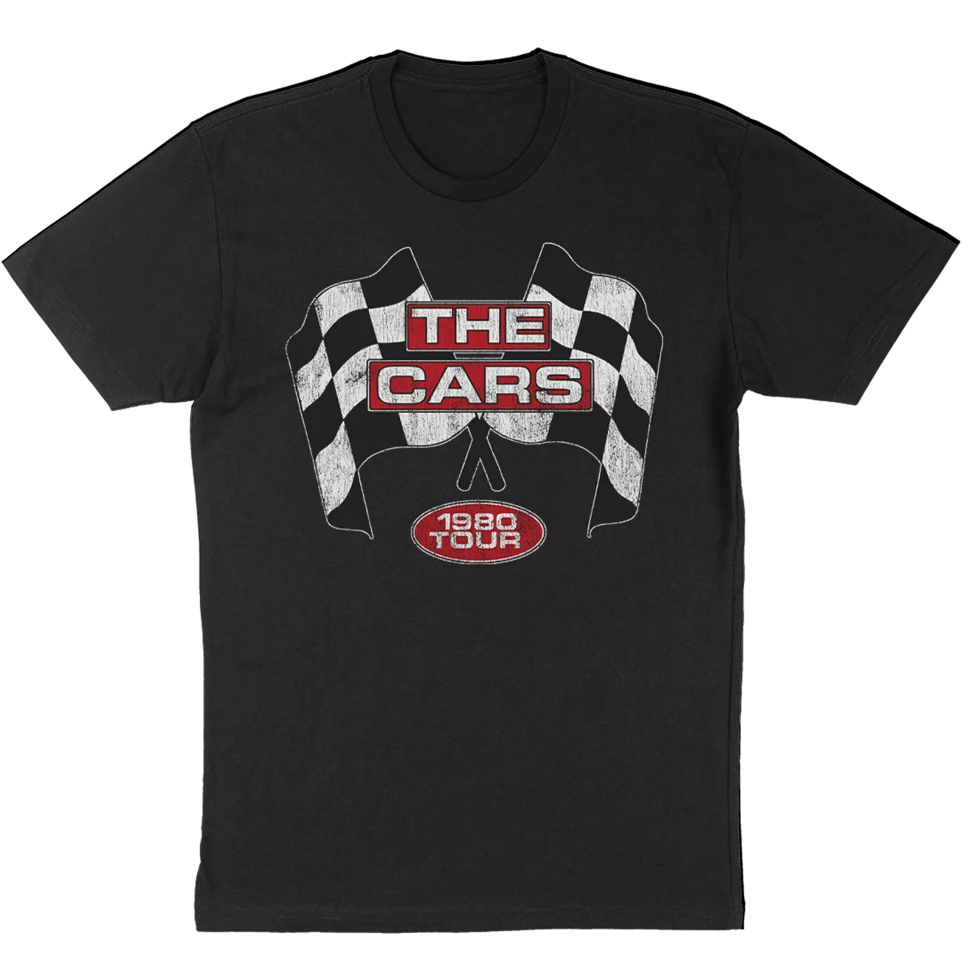 The Cars "Flags 1980 Tour" T-Shirt