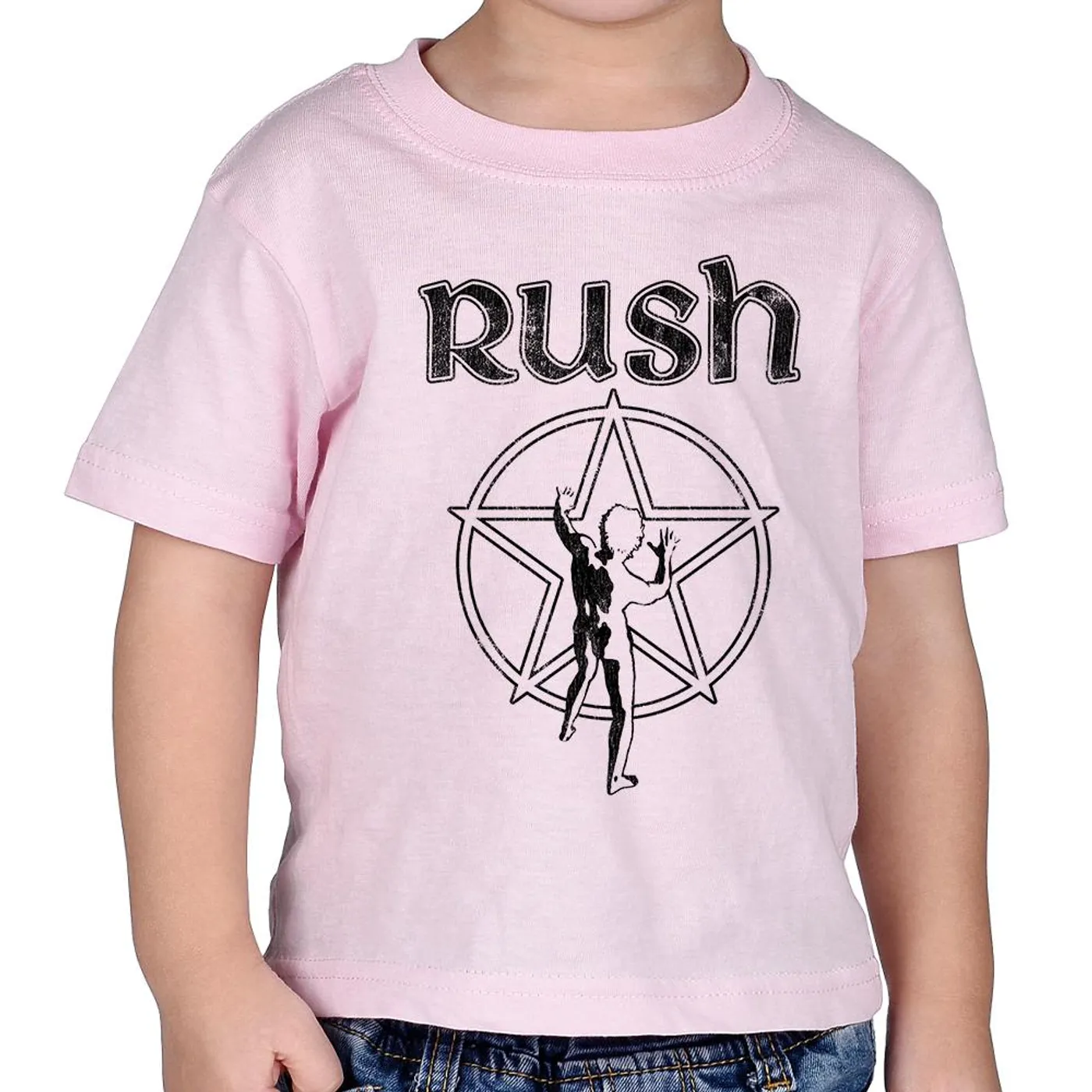 Rush "Starman" Infant T-Shirt in Pink
